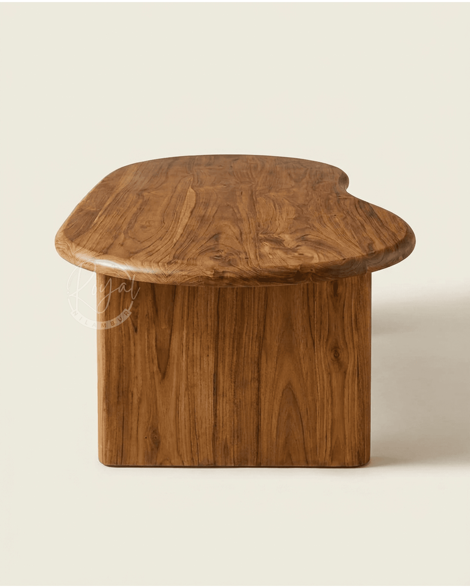 Royal Mougly Nilambur Teak Wood Coffee Table