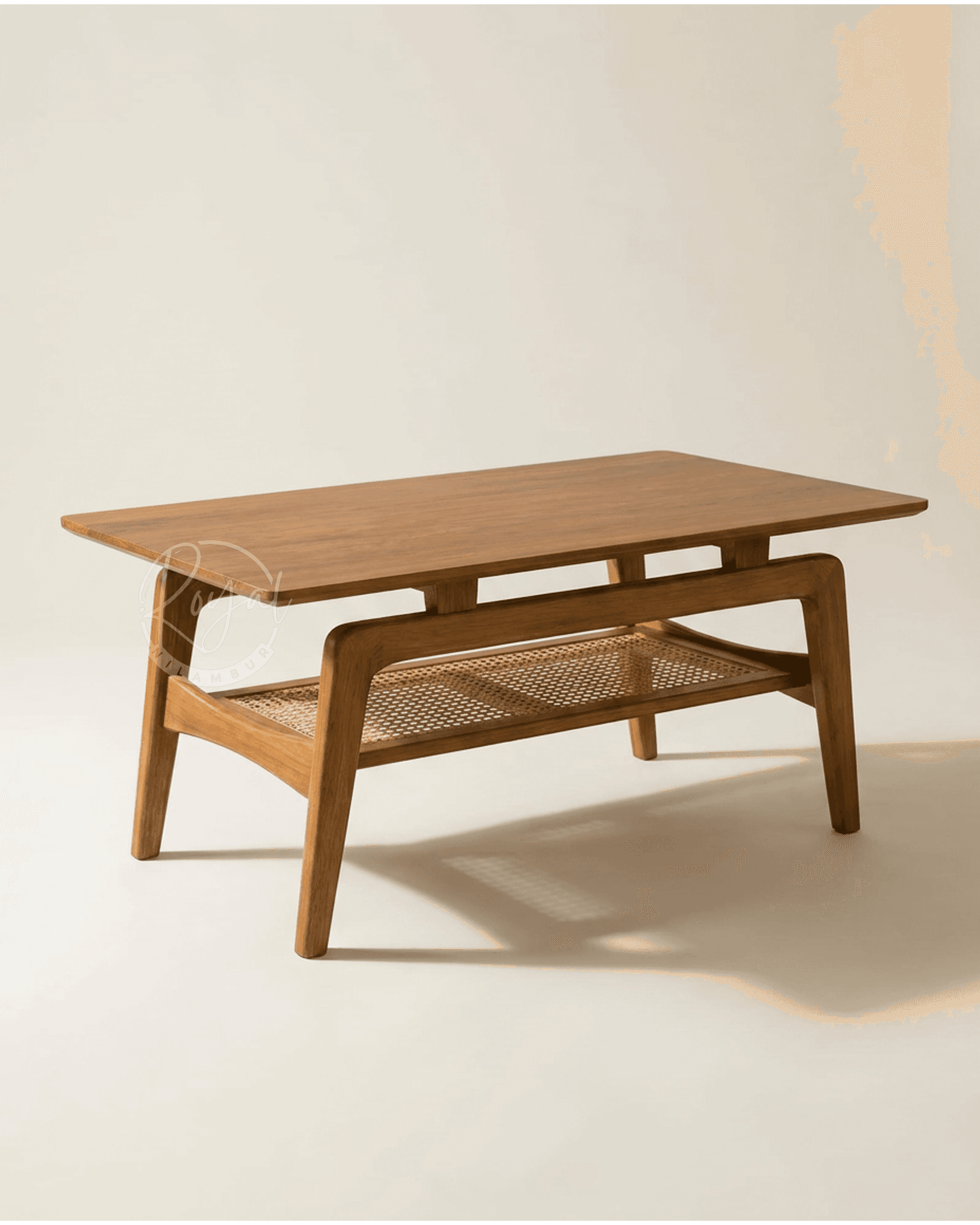 Royal Aroo Nilambur Teak Wood Coffee table