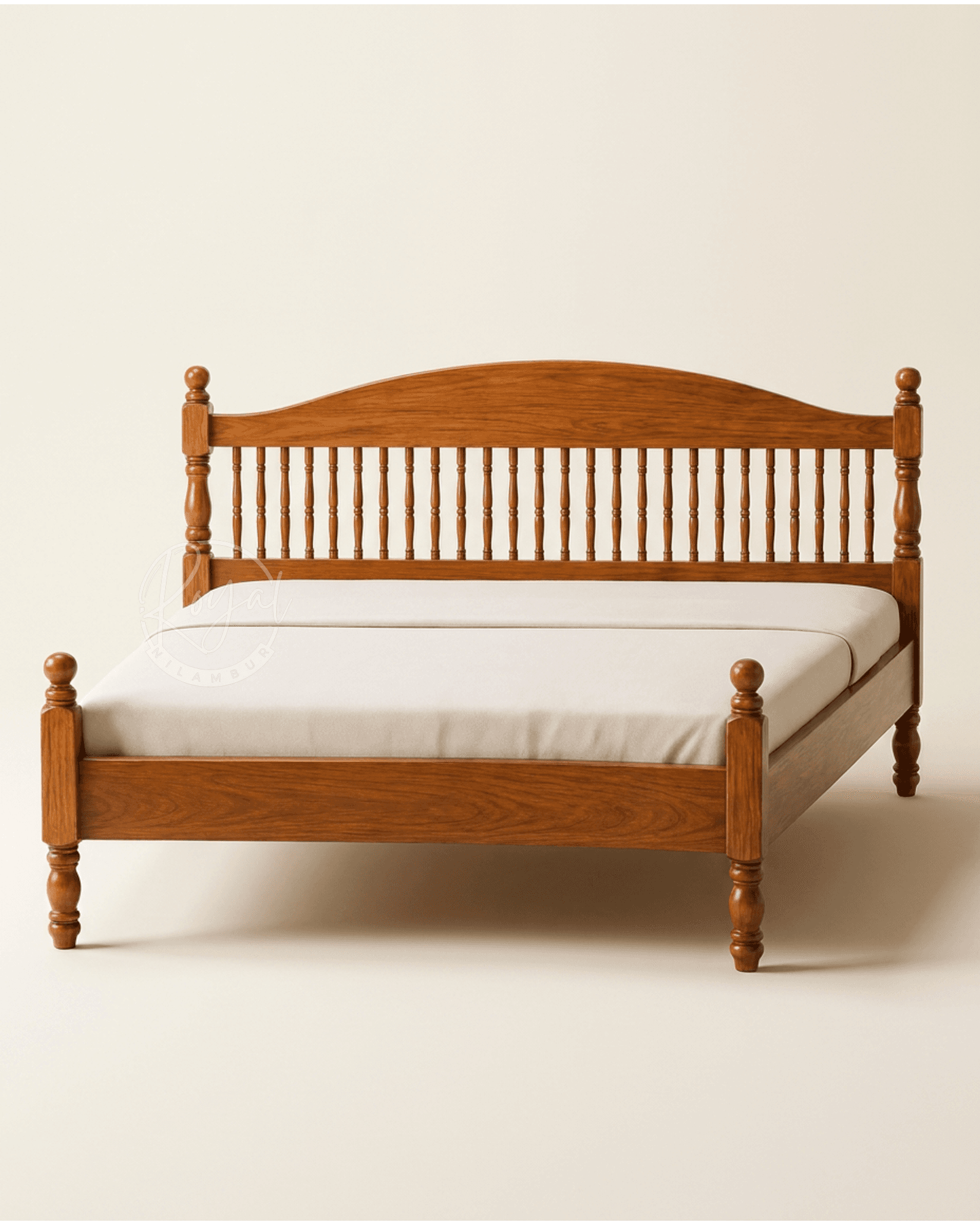 Royal Nylvar Nilambur Teak Wood Cot