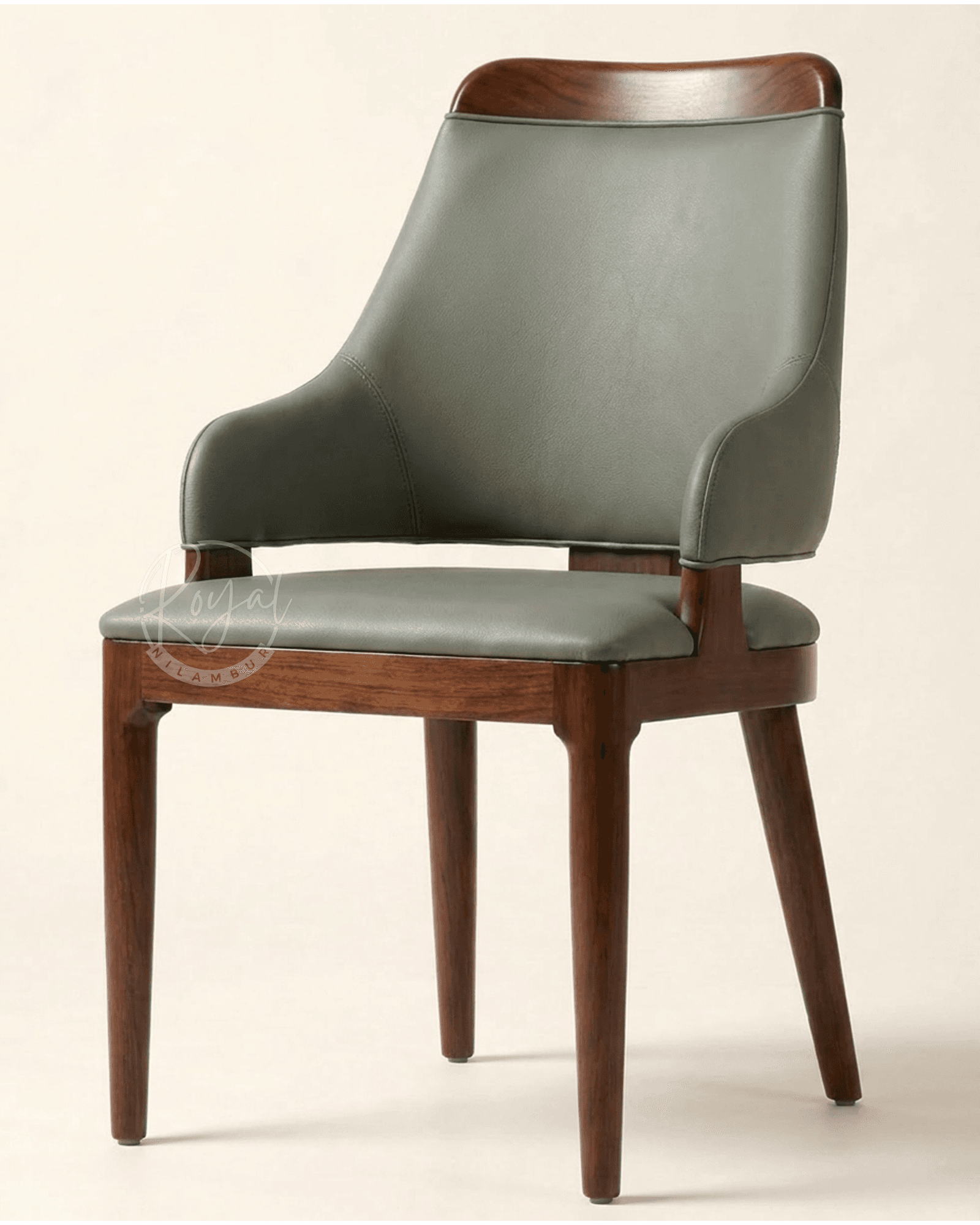 Royal Sitaro Nilambur Teak Wood Dining Chair