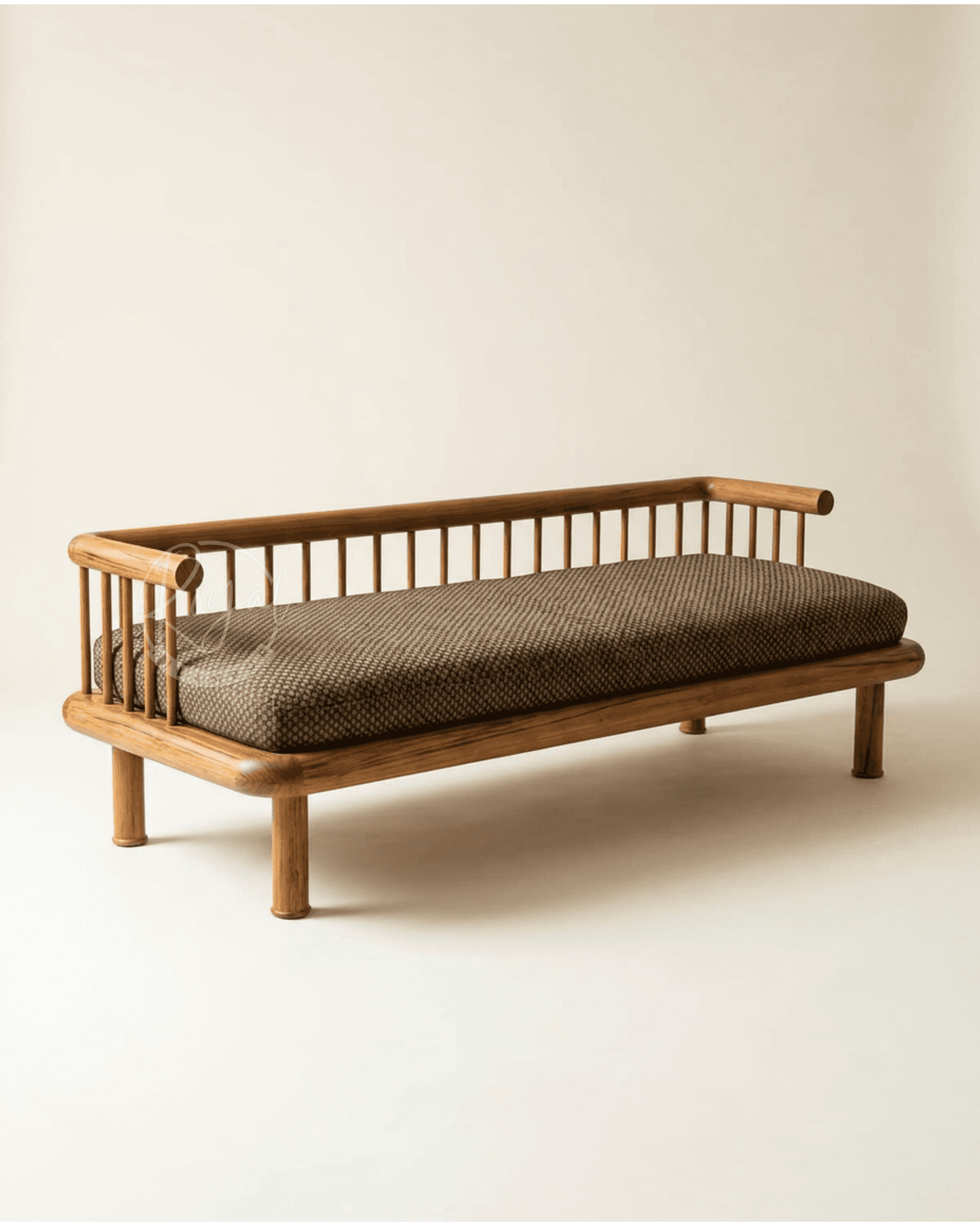 Royal Tevry Nilambur Teak Wood Sofa