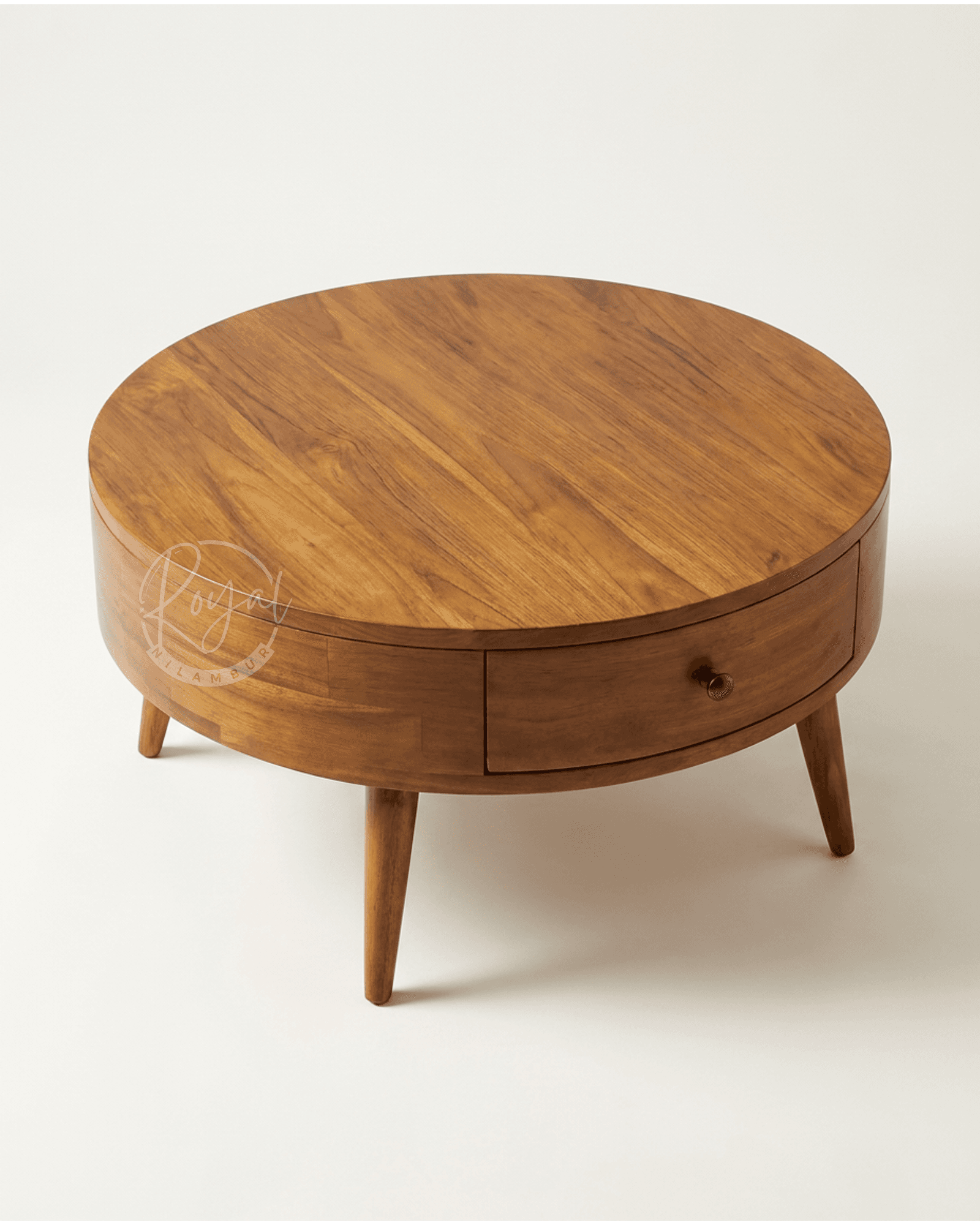 Royal Azythra Nilambur Teak Wood Coffee Table