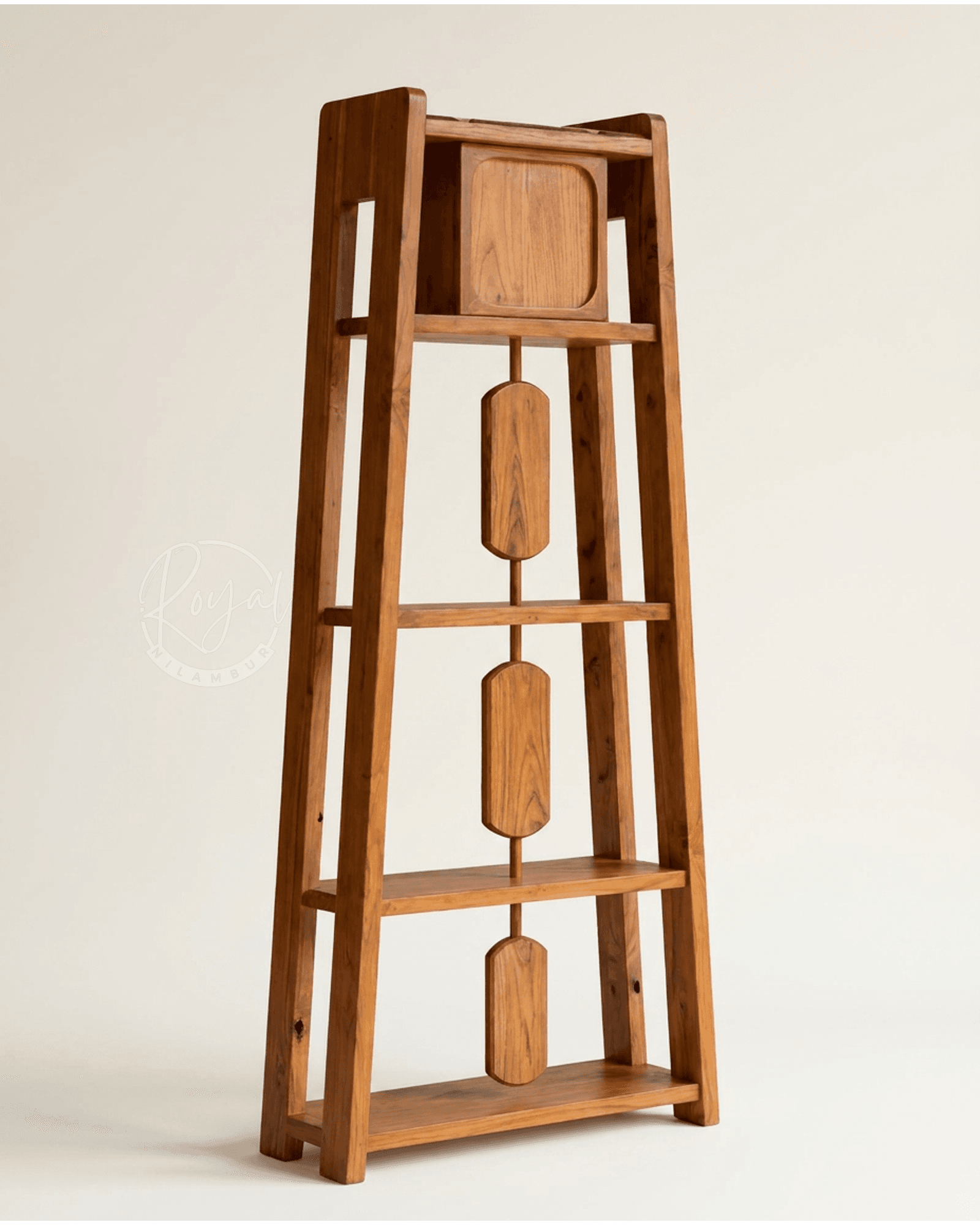 Royal Armaniya Nilambur Teak Wood Corner Stand