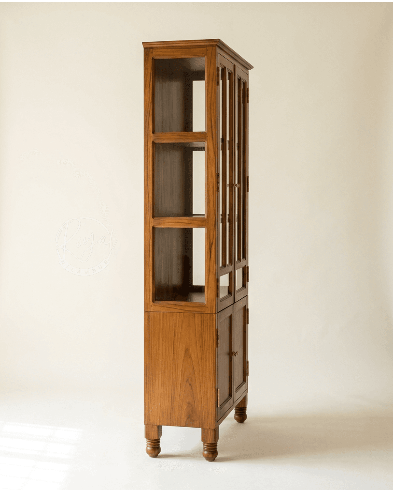 Royal Veero Nilambur Teak Wood Cabinet
