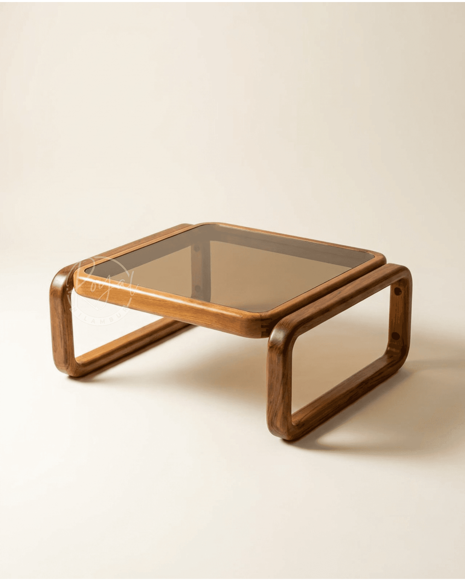 Royal Averic Nilambur Teak Wood Coffee Table