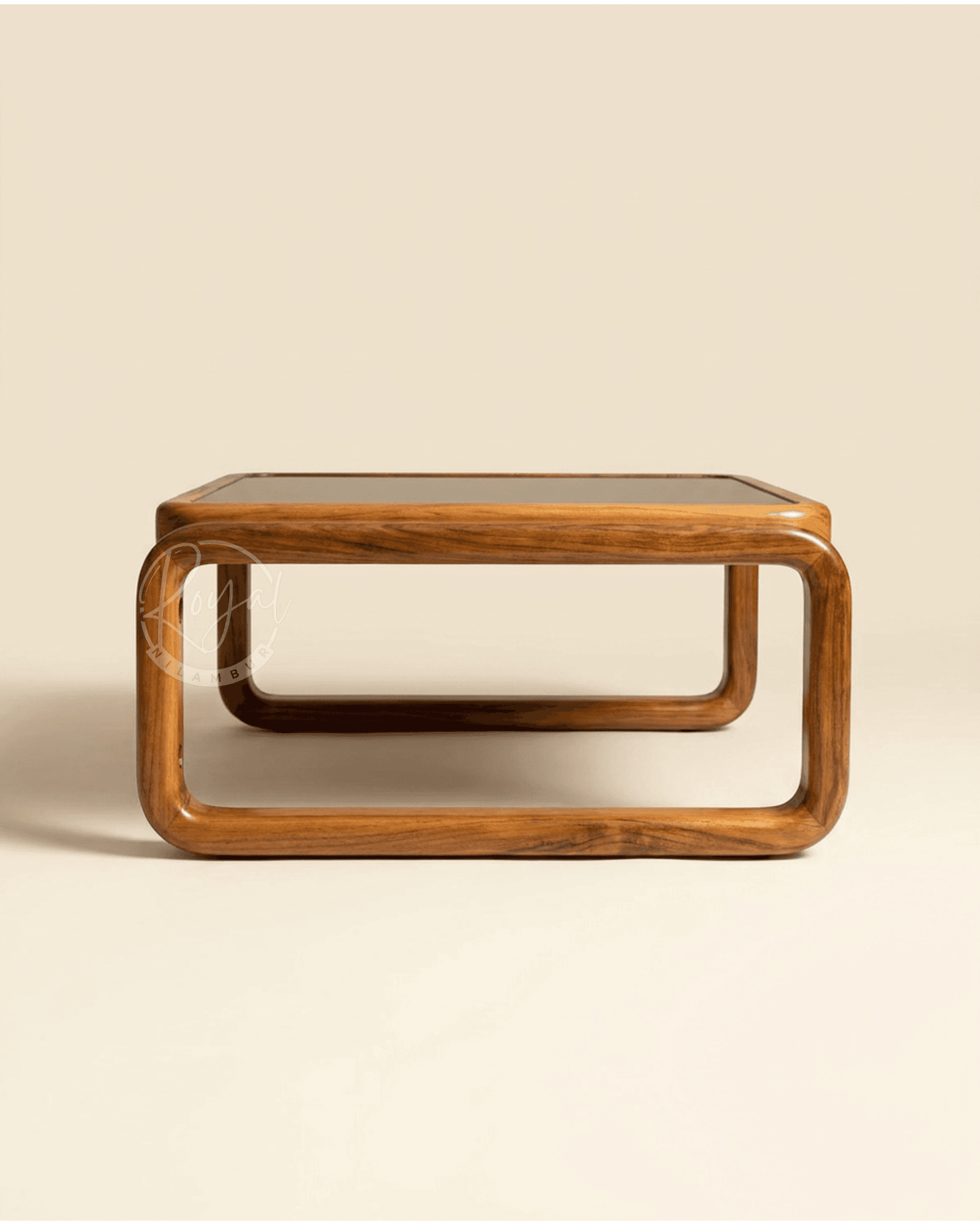 Royal Averic Nilambur Teak Wood Coffee Table