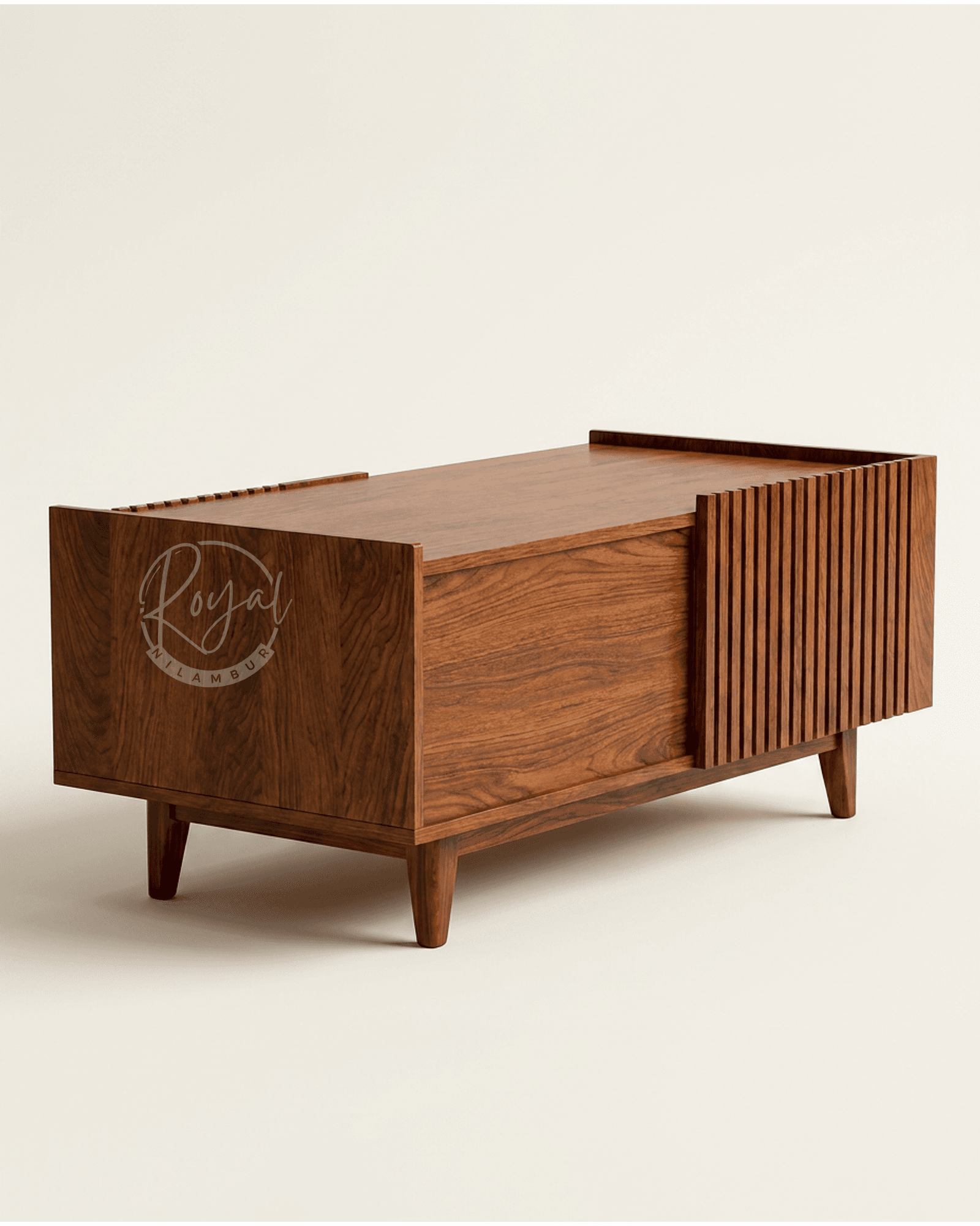 Royal Nivra Nilambur Teak Wood Coffee Table