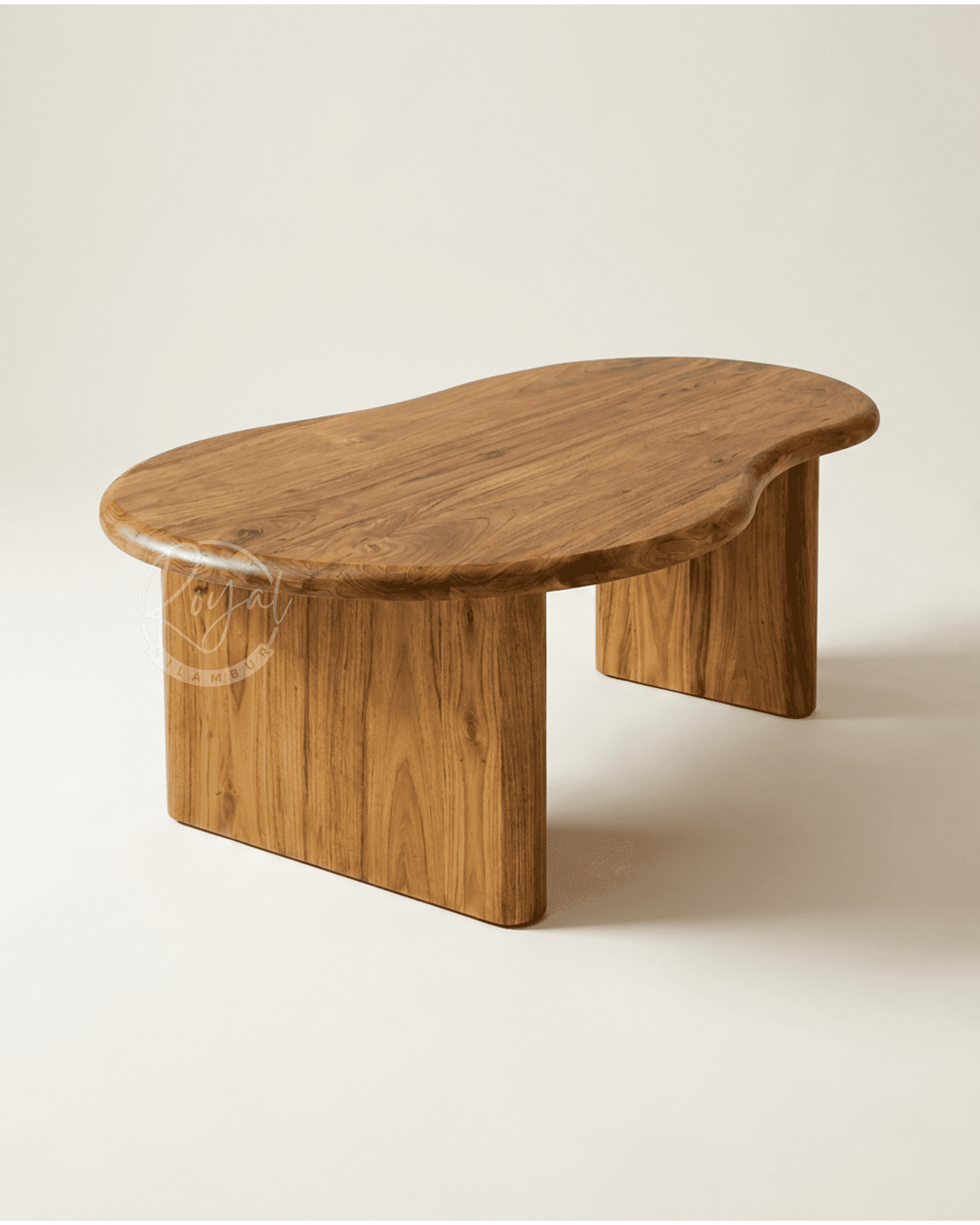 Royal Mougly Nilambur Teak Wood Coffee Table