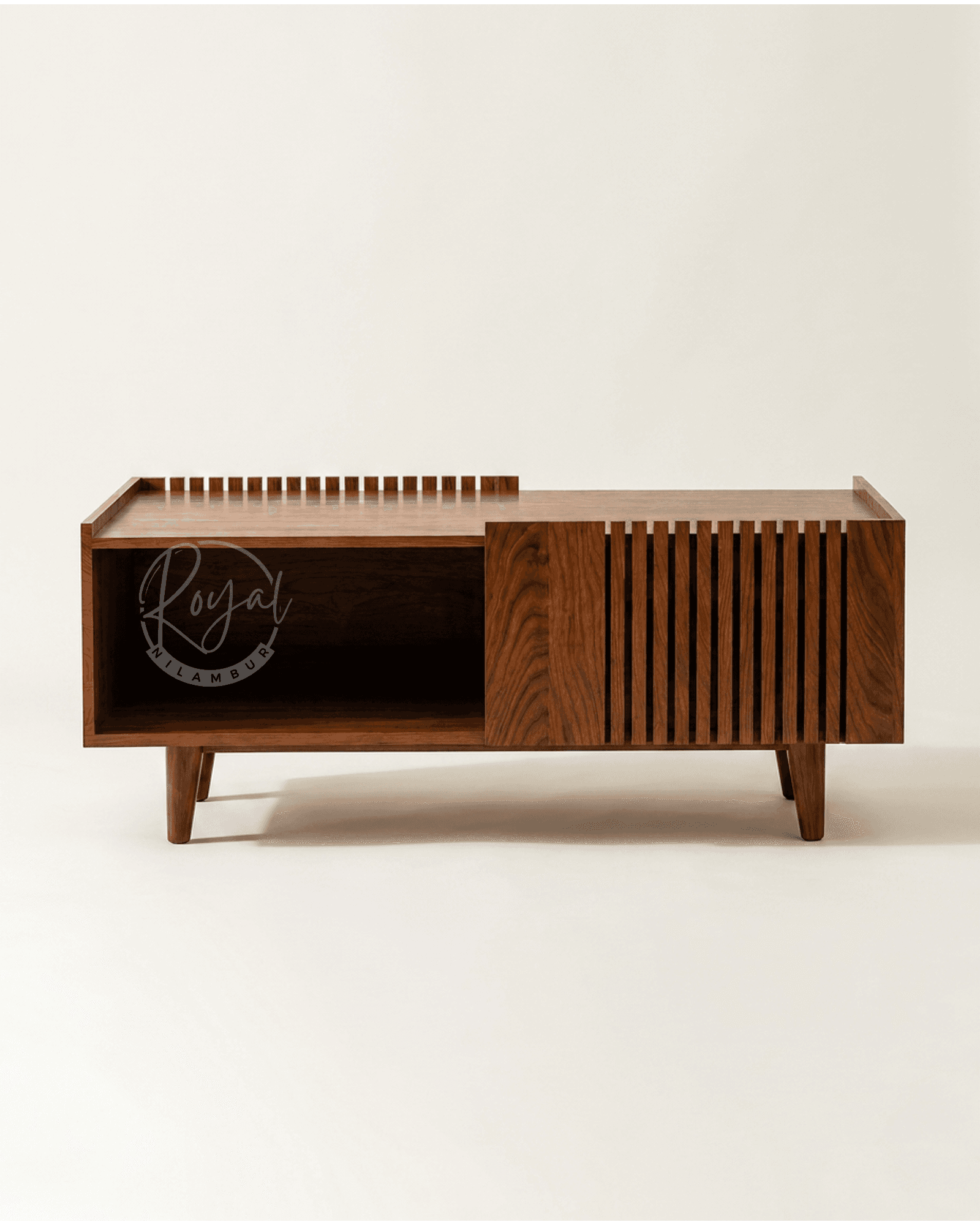 Royal Nivra Nilambur Teak Wood Coffee Table