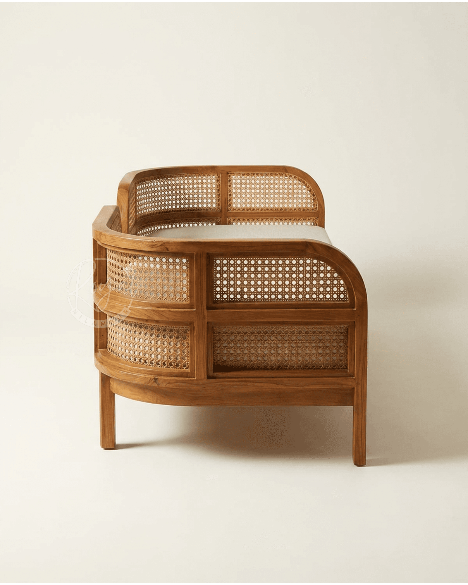 Royal Arvyn Nilambur Teak Wood Divan Bed