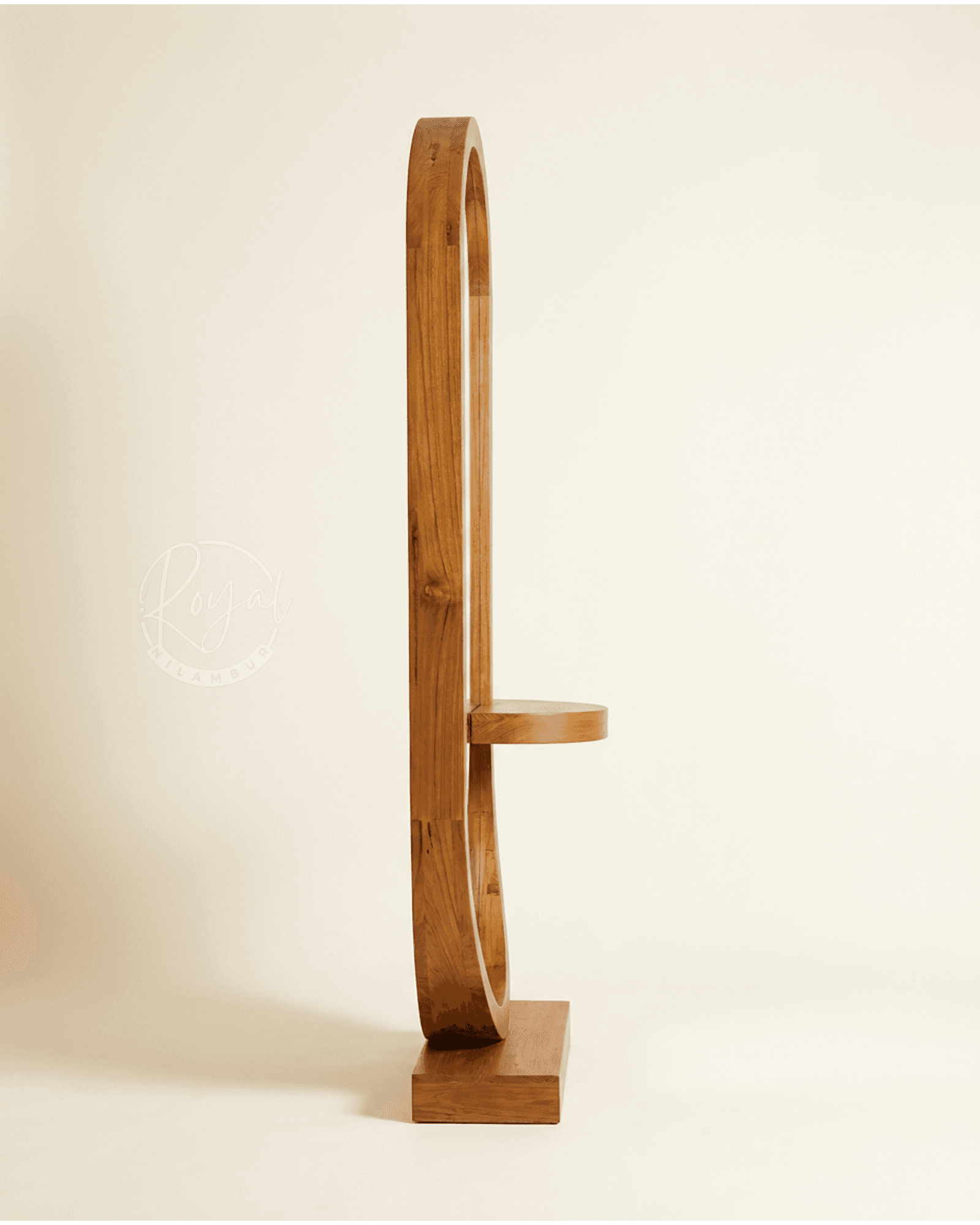 Royal Zyran Nilambur Teak Wood Dressing Table