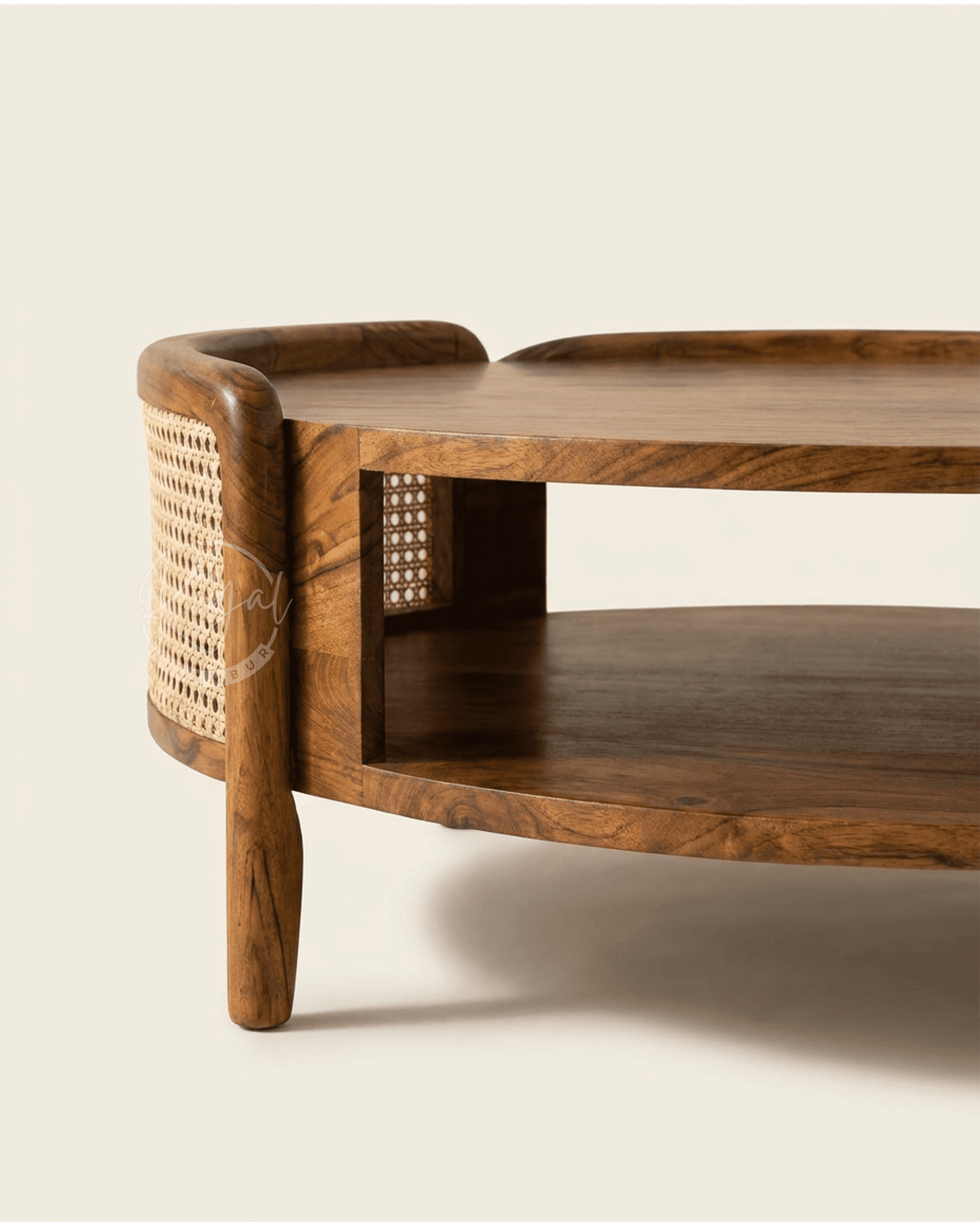 Royal Venyx Nilambur Teak Wood Coffee Table
