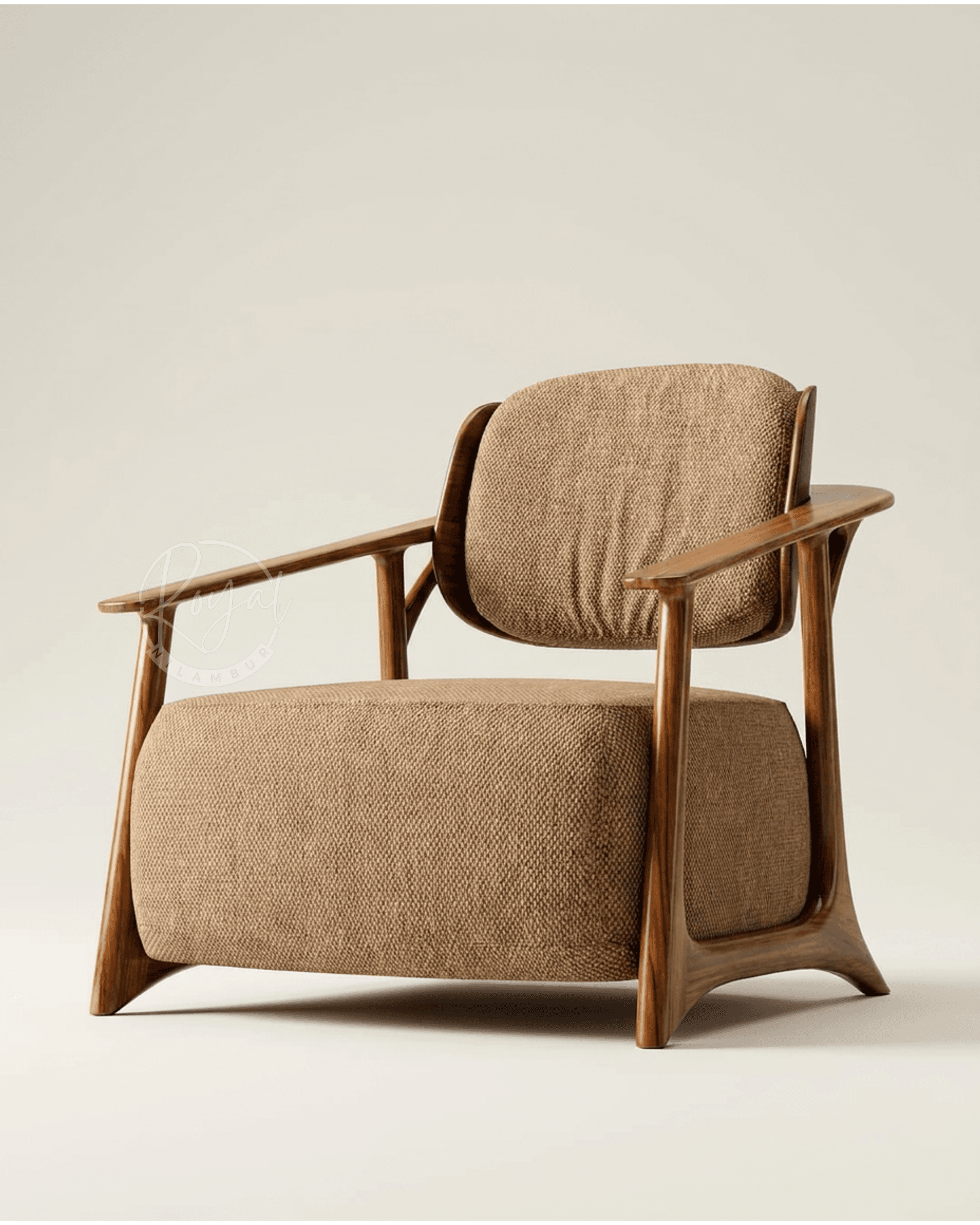 Royal Elvaya Nilambur Teak Wood Arm Chair