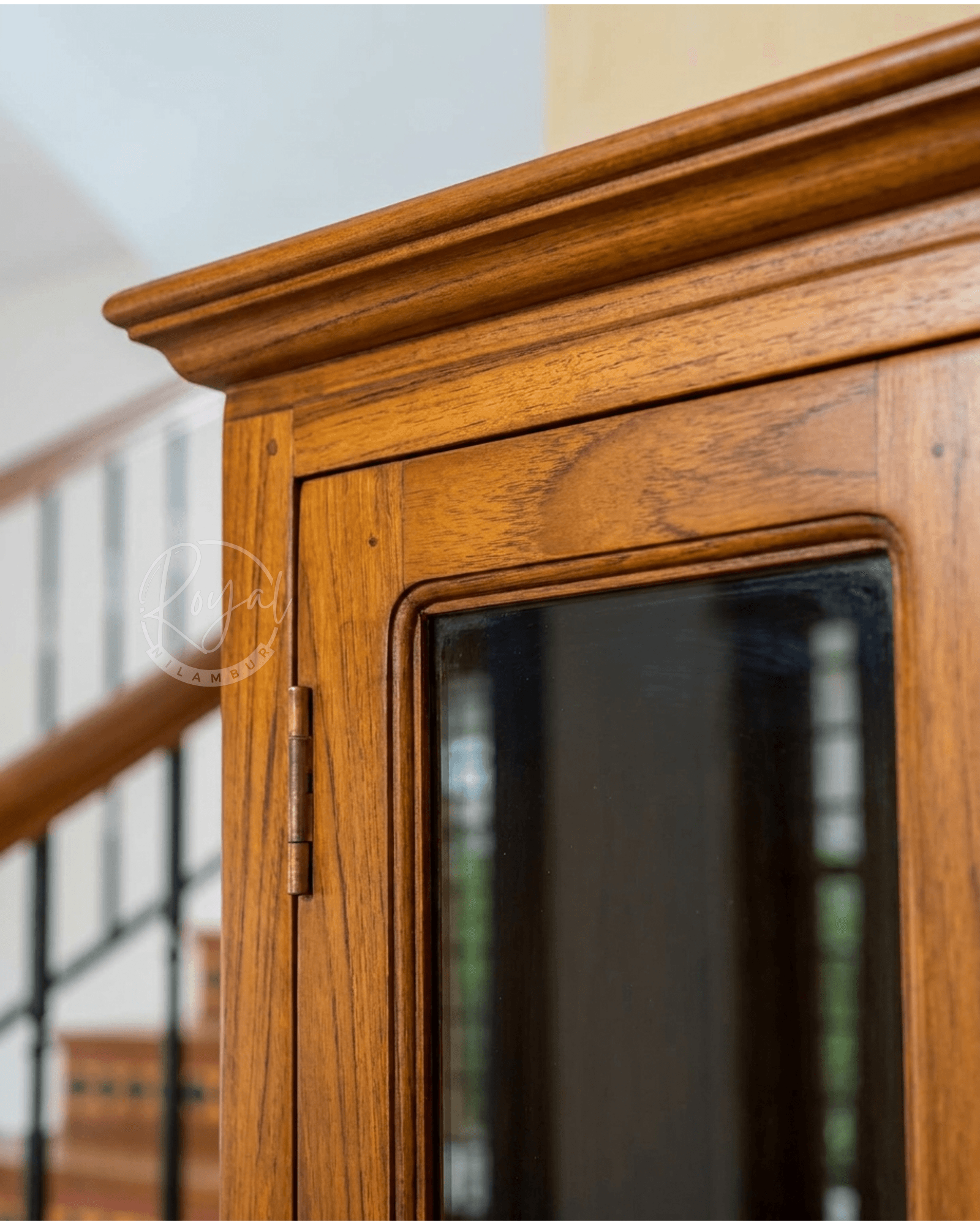 Royal Veero Nilambur Teak Wood Cabinet