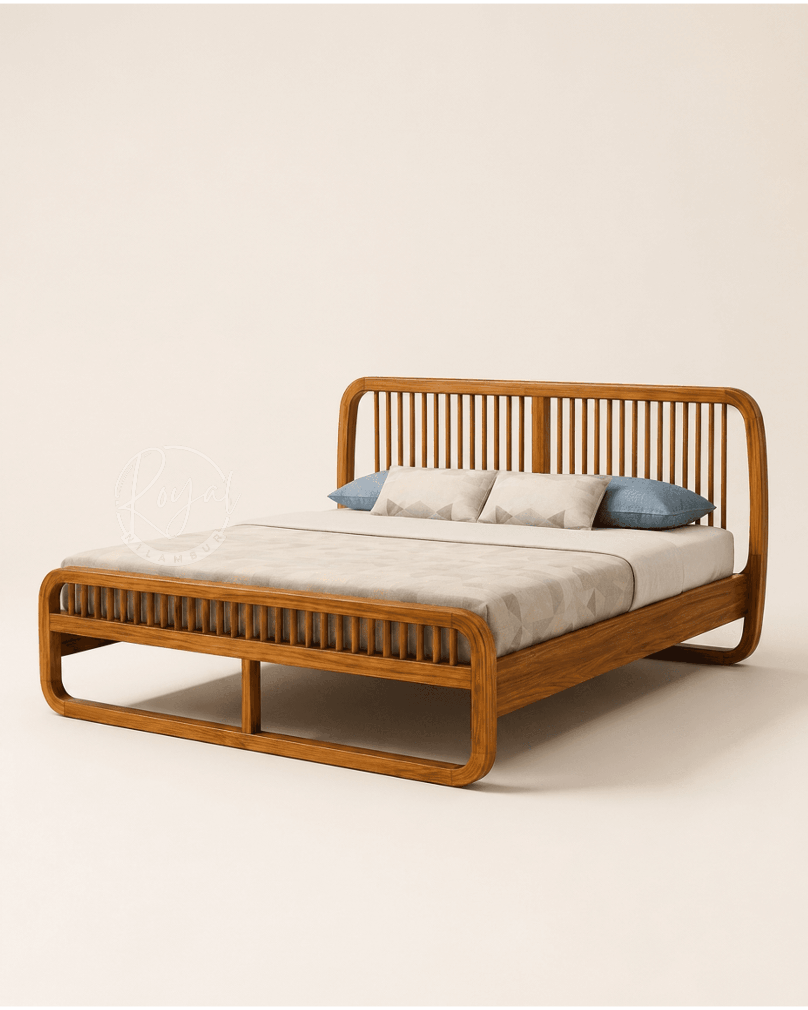Royal Savyra Nilambur Teak Wood Cot