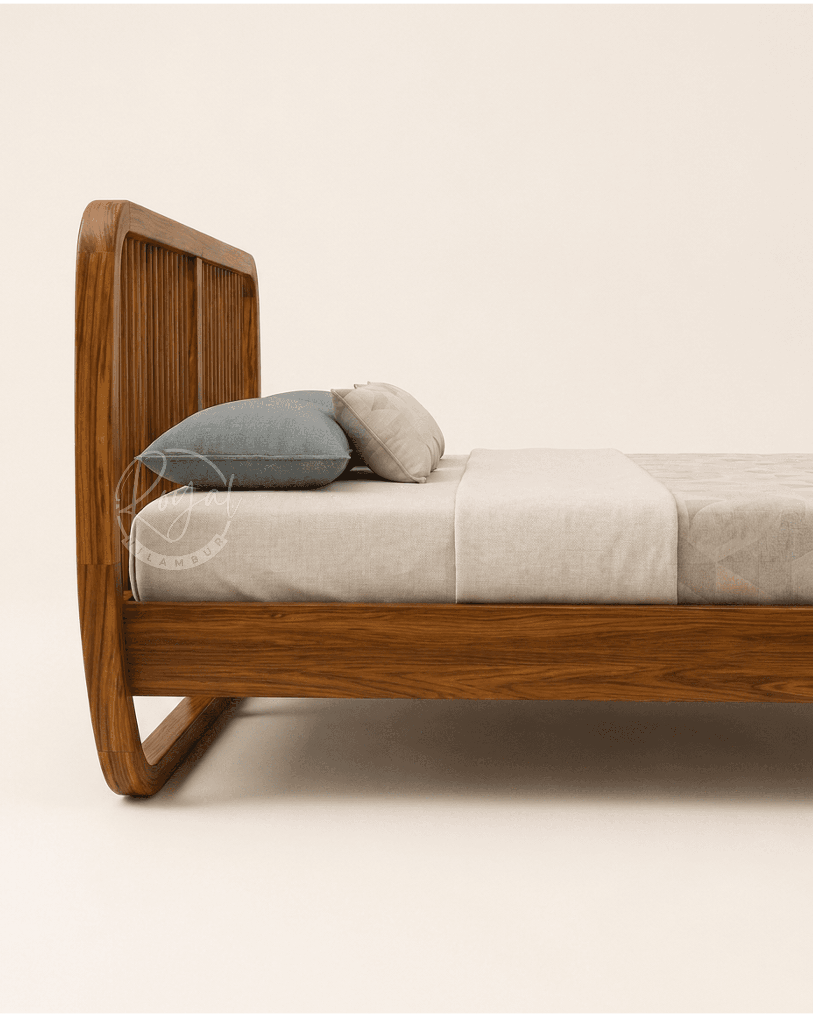 Royal Savyra Nilambur Teak Wood Cot