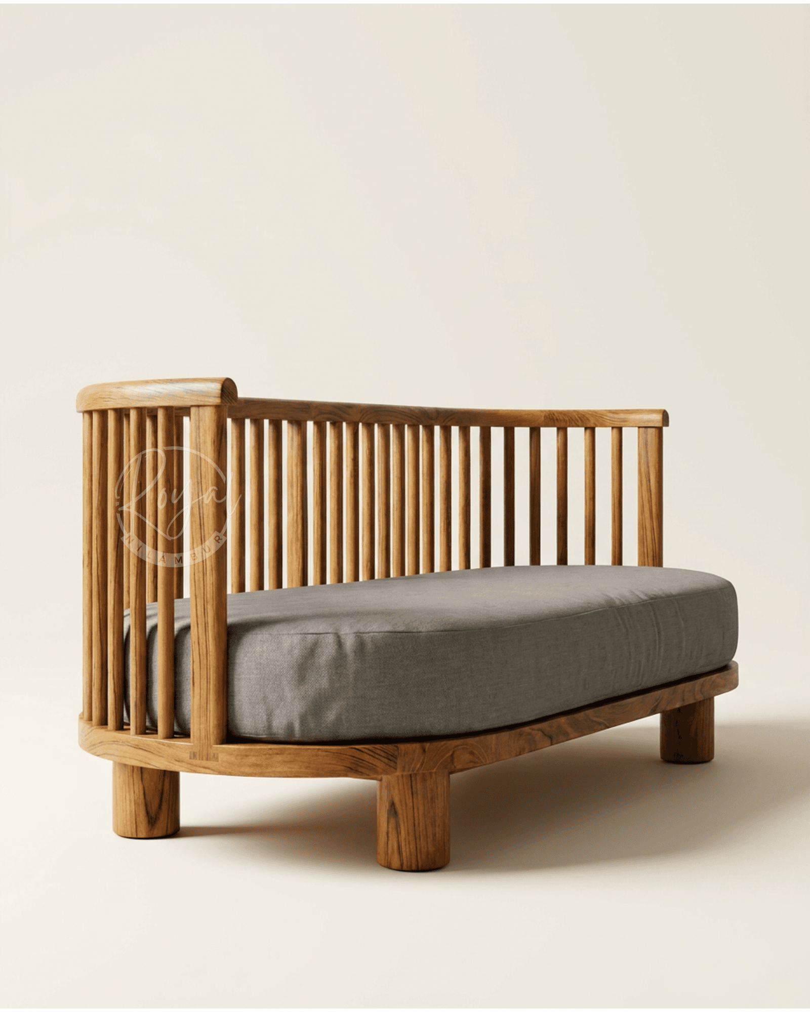 Royal Nilyx Nilambur Teak Wood Divan Bed