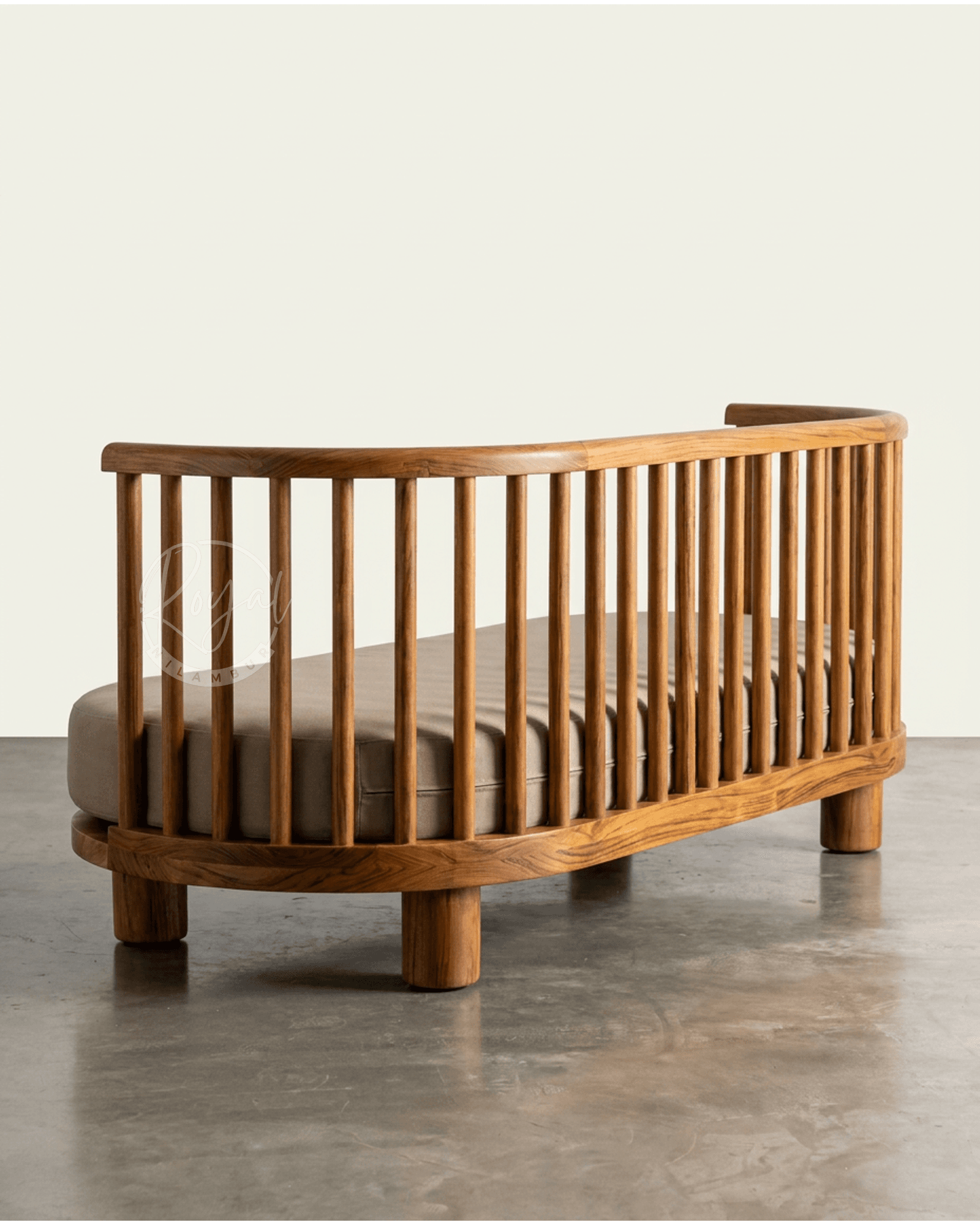 Royal Nilyx Nilambur Teak Wood Divan Bed