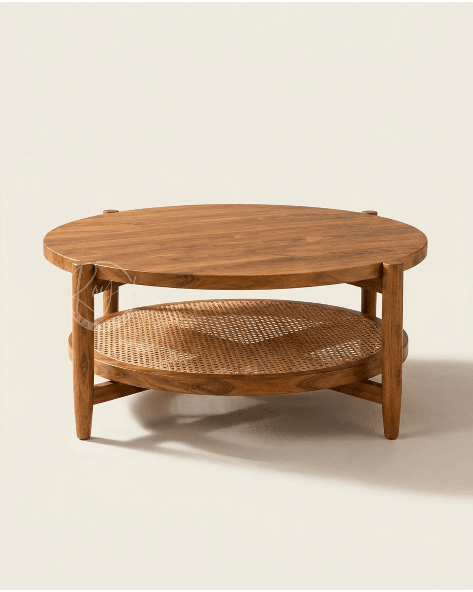 Royal Teakon Nilambur Teak Coffe Table