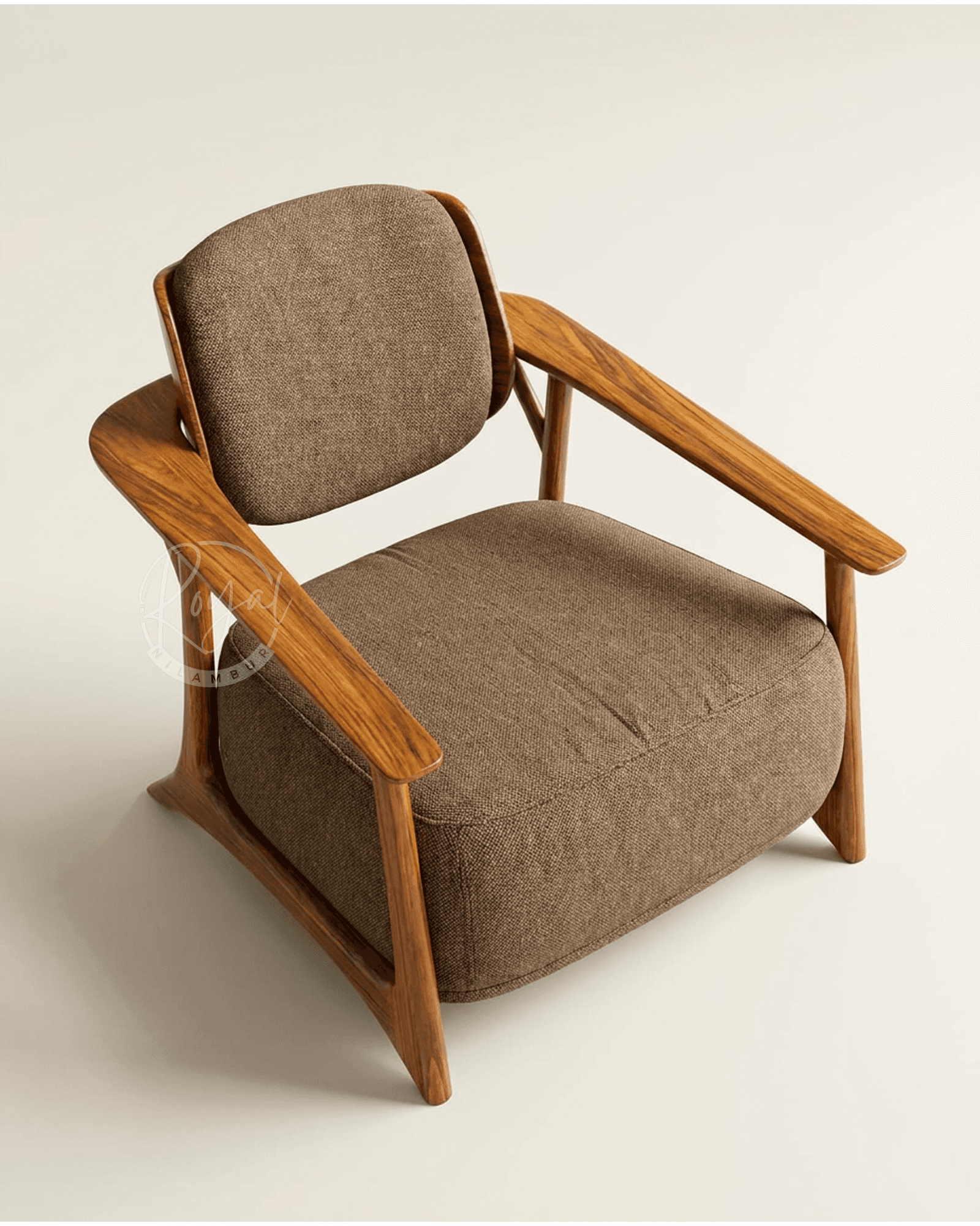 Royal Elvaya Nilambur Teak Wood Arm Chair