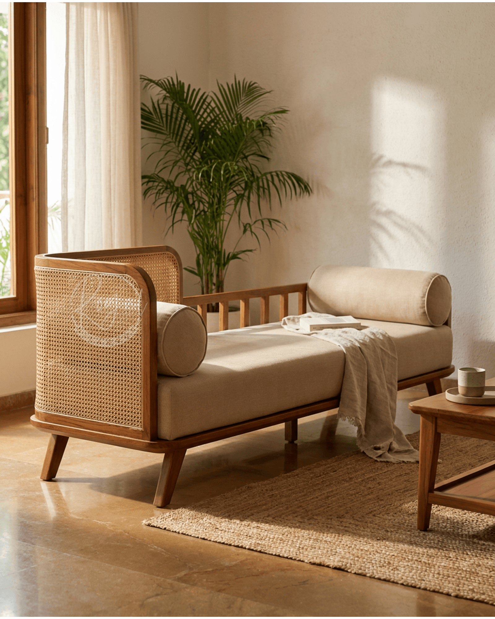 Royal Sythra Nilambur Teak Wood Divan Bed
