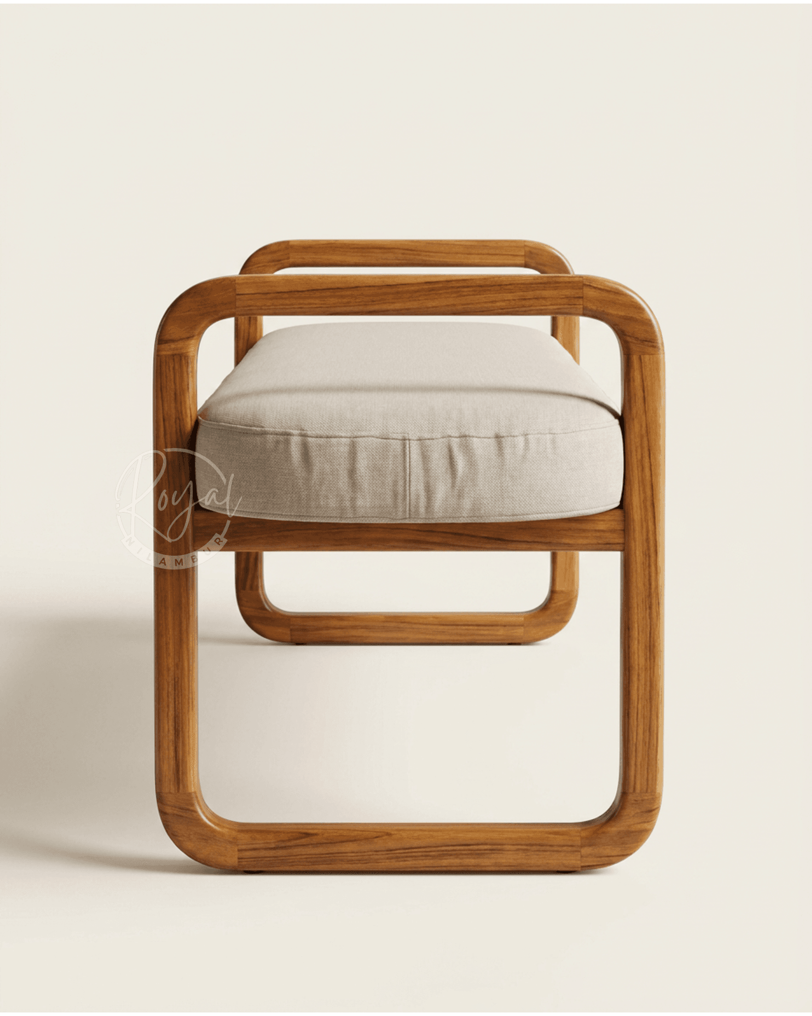 Royal Styra Nilambur Teak Wood Bench