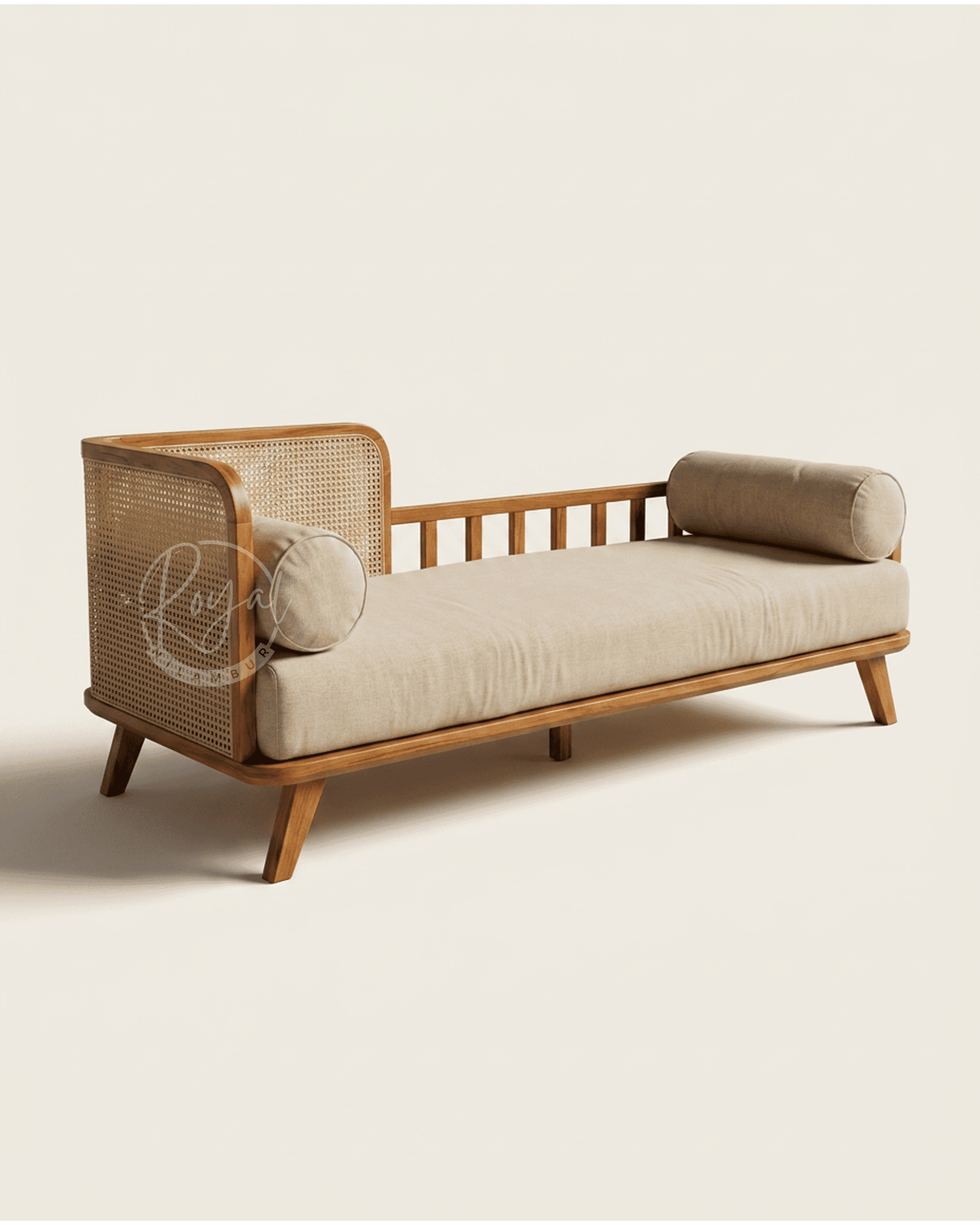 Royal Sythra Nilambur Teak Wood Divan Bed