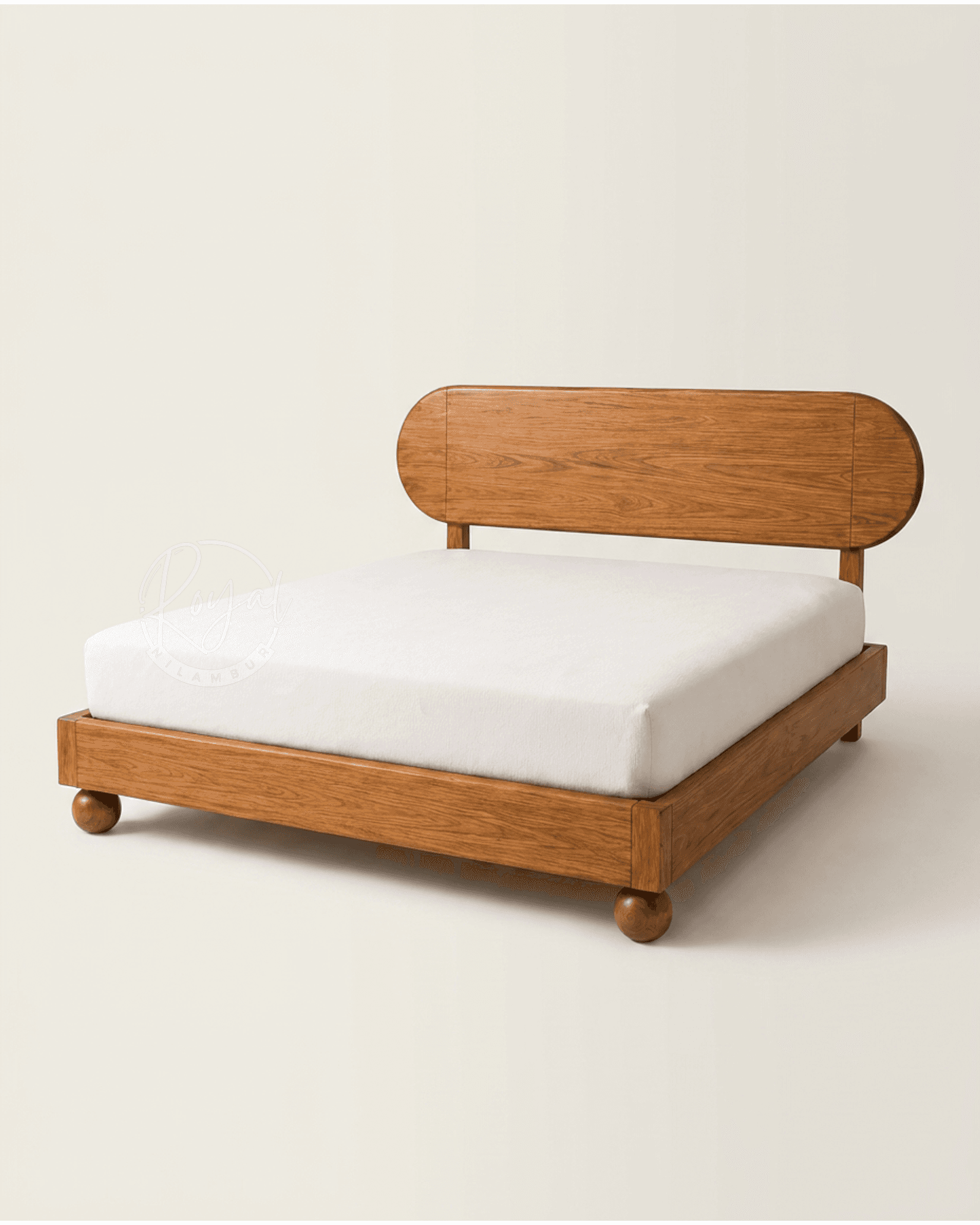 Royal Karyza Nilambur Teak Wood Cot
