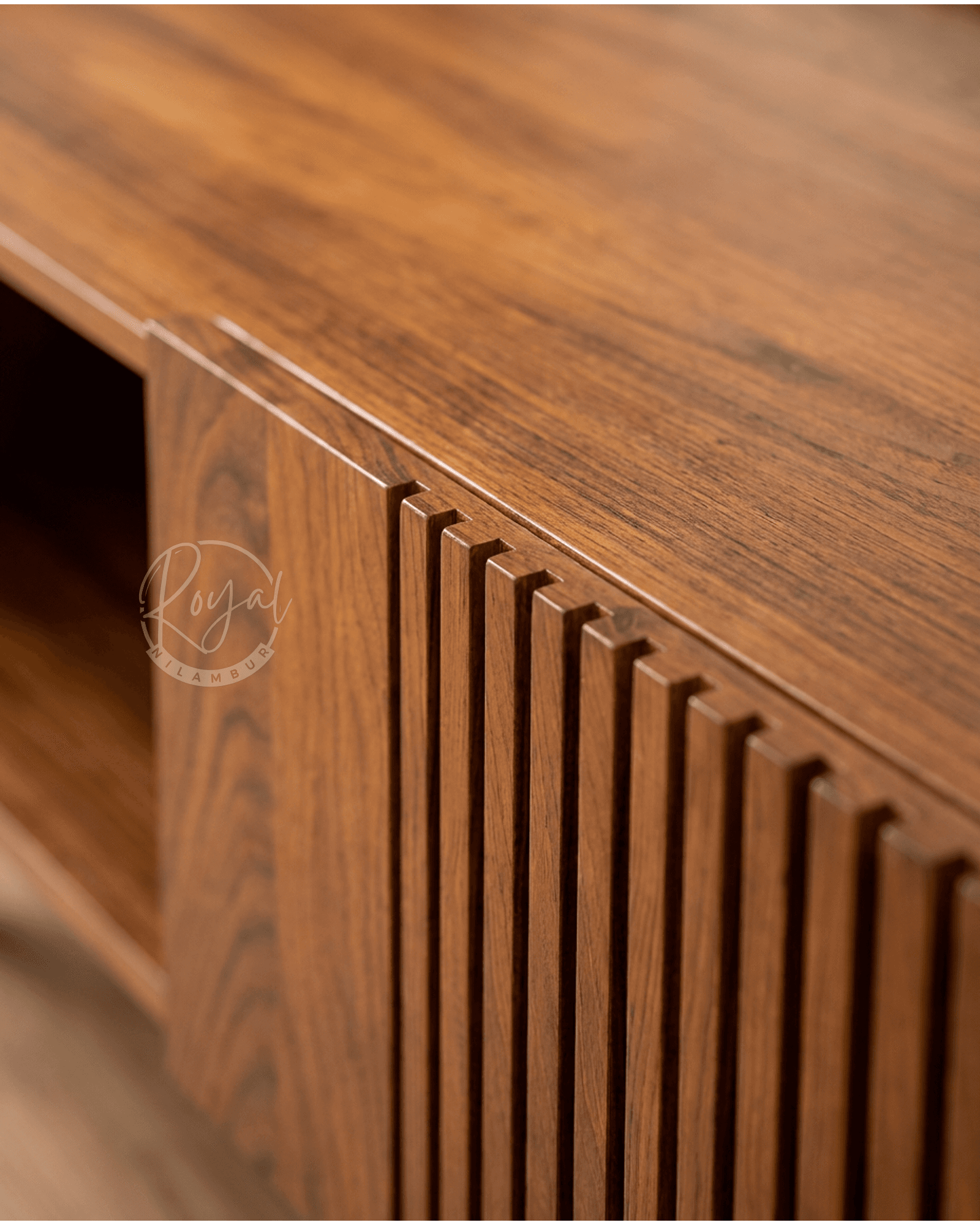 Royal Nivra Nilambur Teak Wood Coffee Table