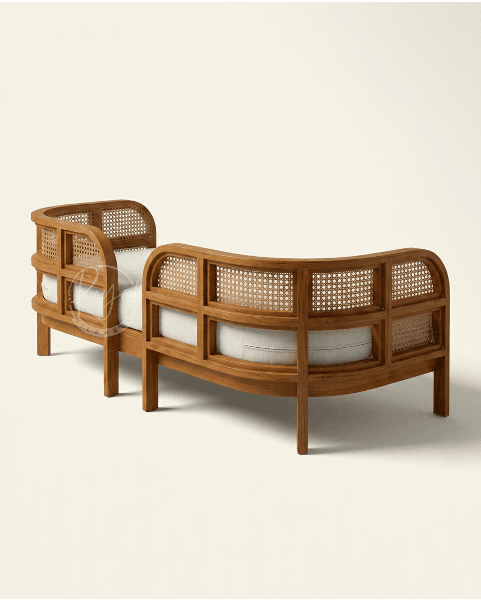 Royal Arvyn Nilambur Teak Wood Divan Bed