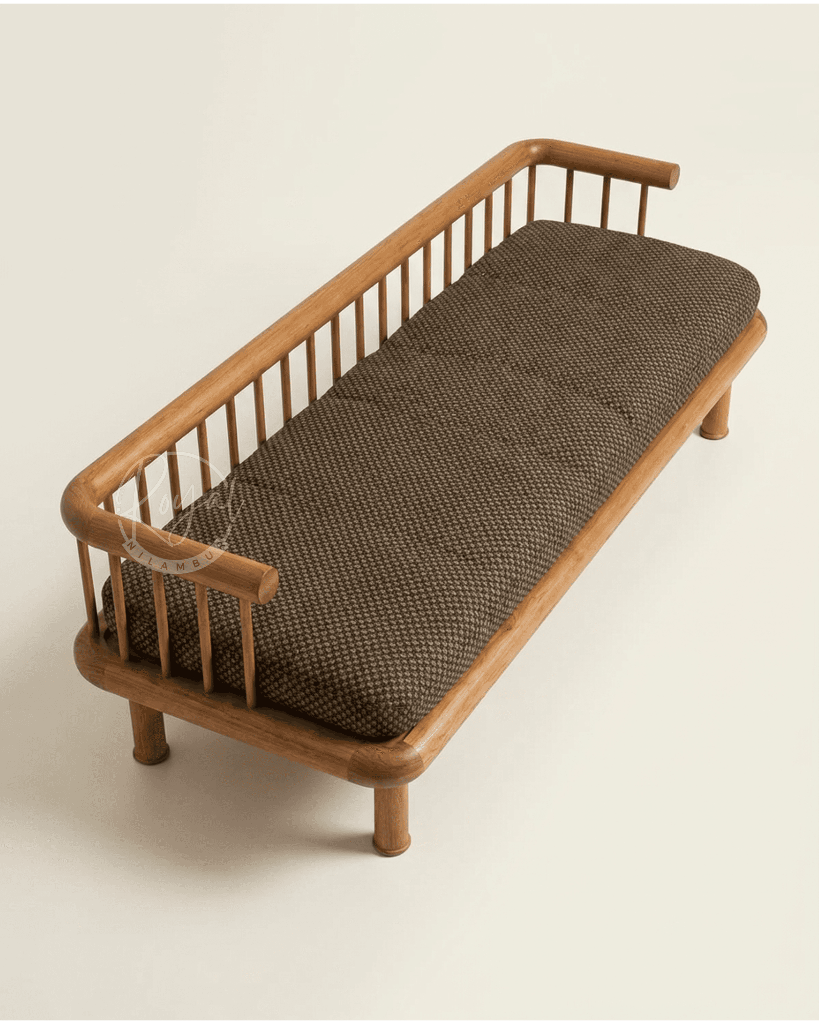 Royal Tevry Nilambur Teak Wood Sofa