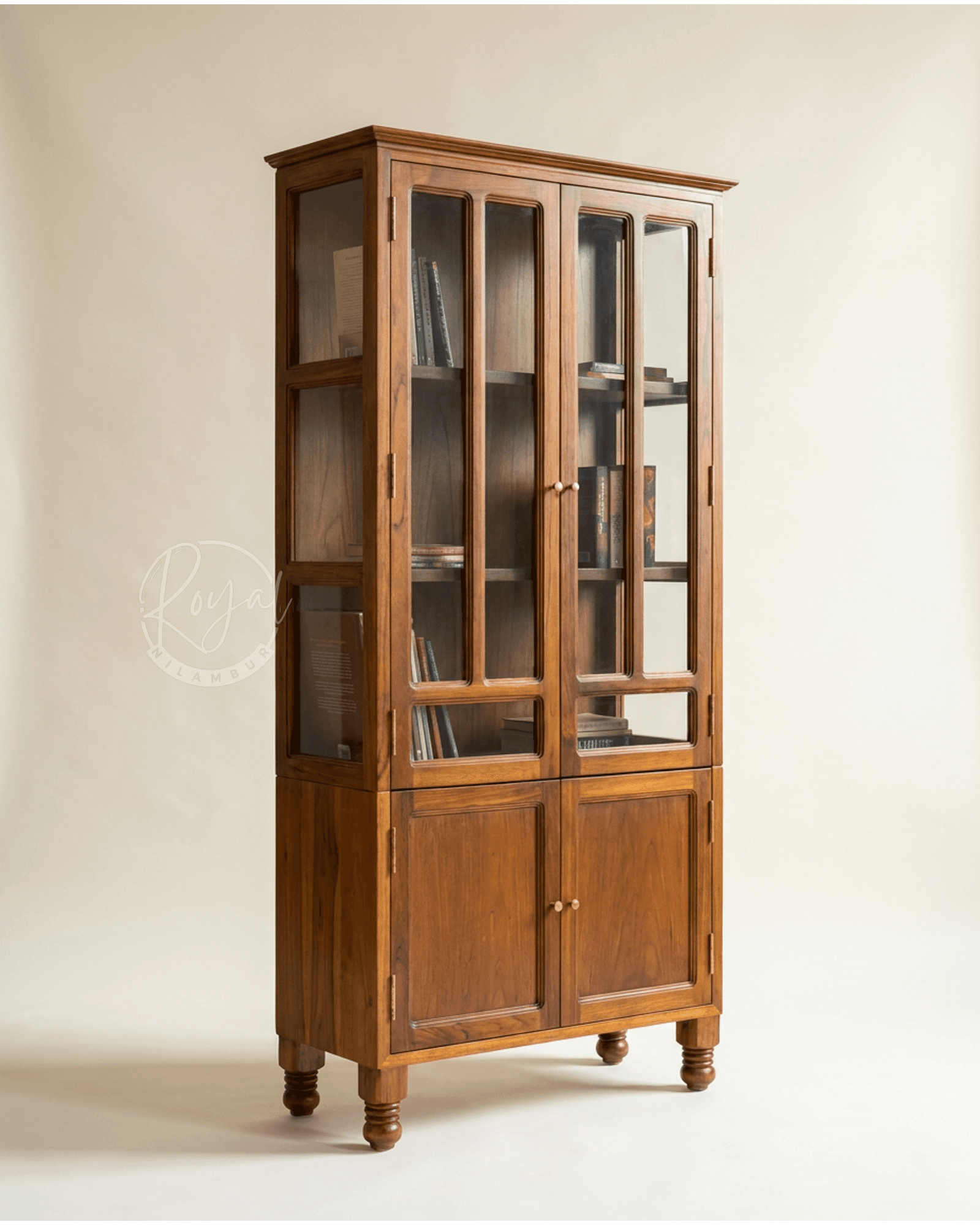 Royal Veero Nilambur Teak Wood Cabinet