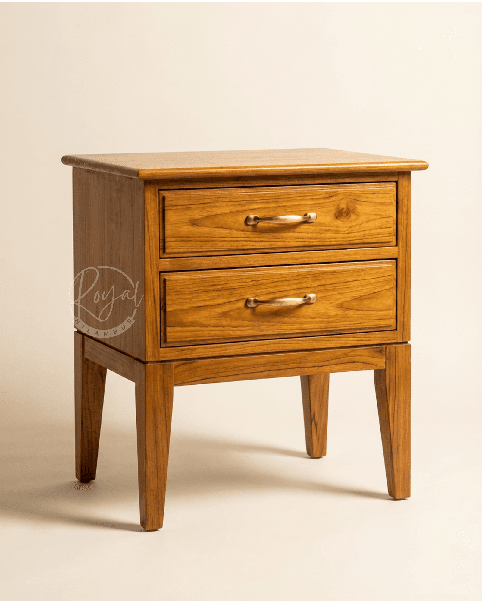 Royal Dhruv Nilambur Teak Wood Side Table