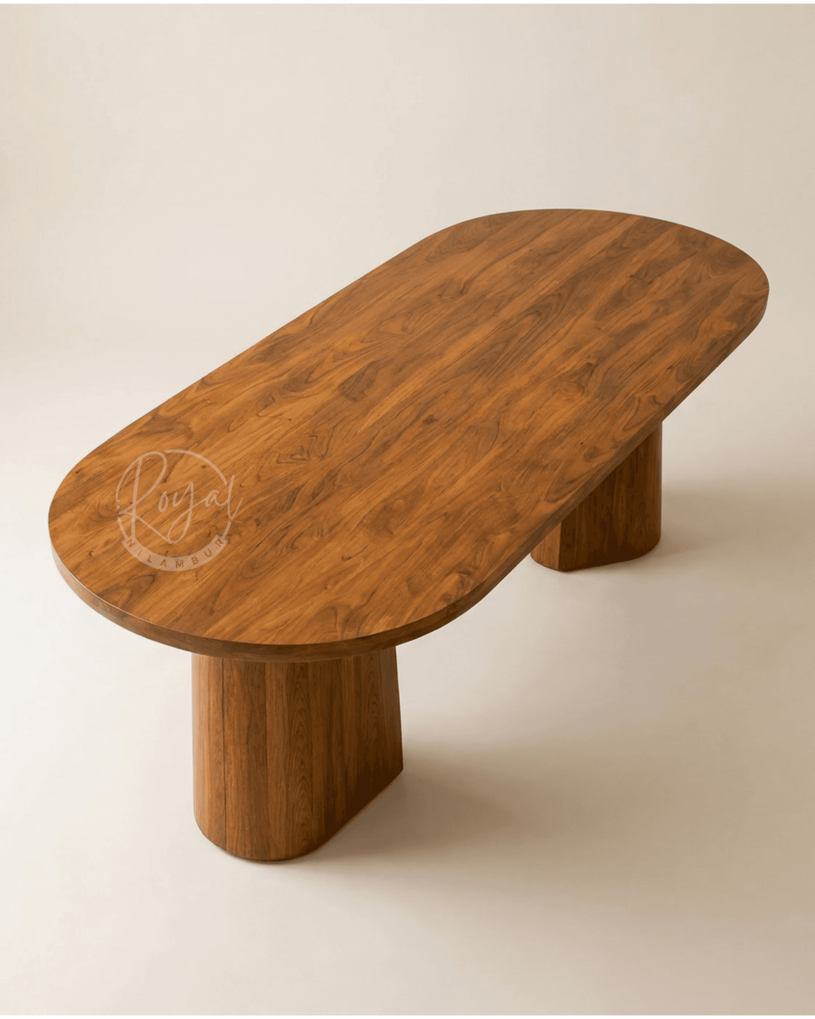 Royal Elara Nilambur Teak Wood Dining Set