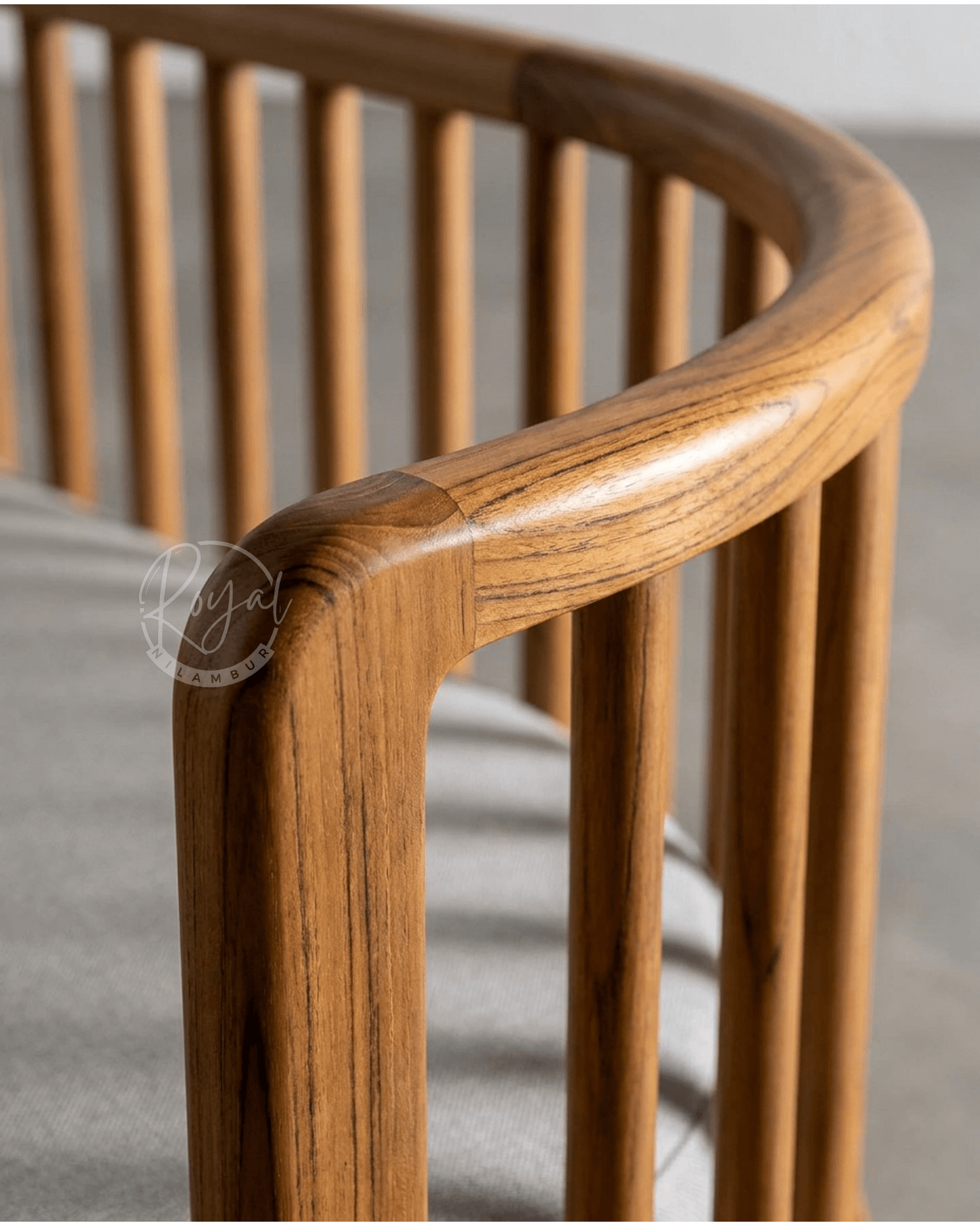 Royal Nilyx Nilambur Teak Wood Divan Bed