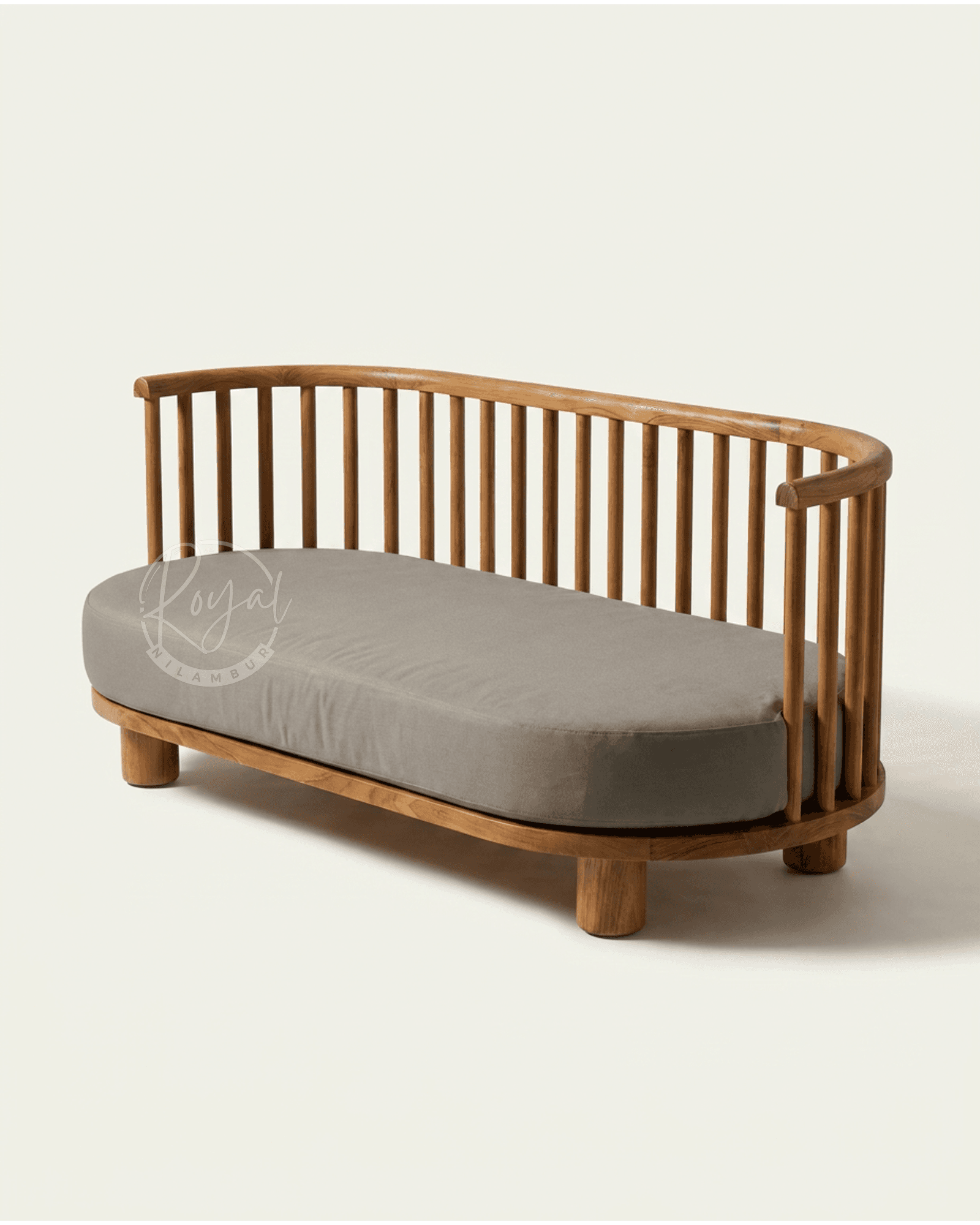 Royal Nilyx Nilambur Teak Wood Divan Bed