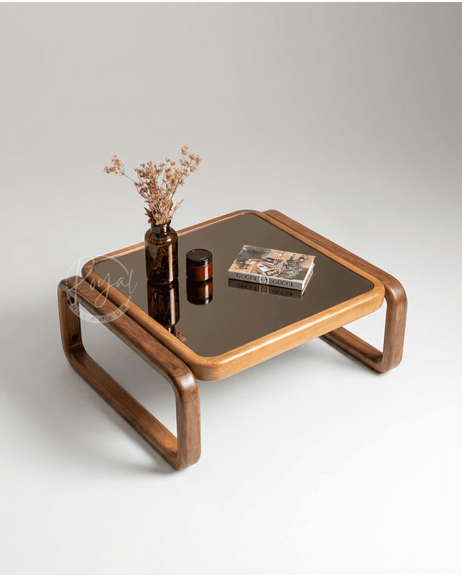 Royal Averic Nilambur Teak Wood Coffee Table