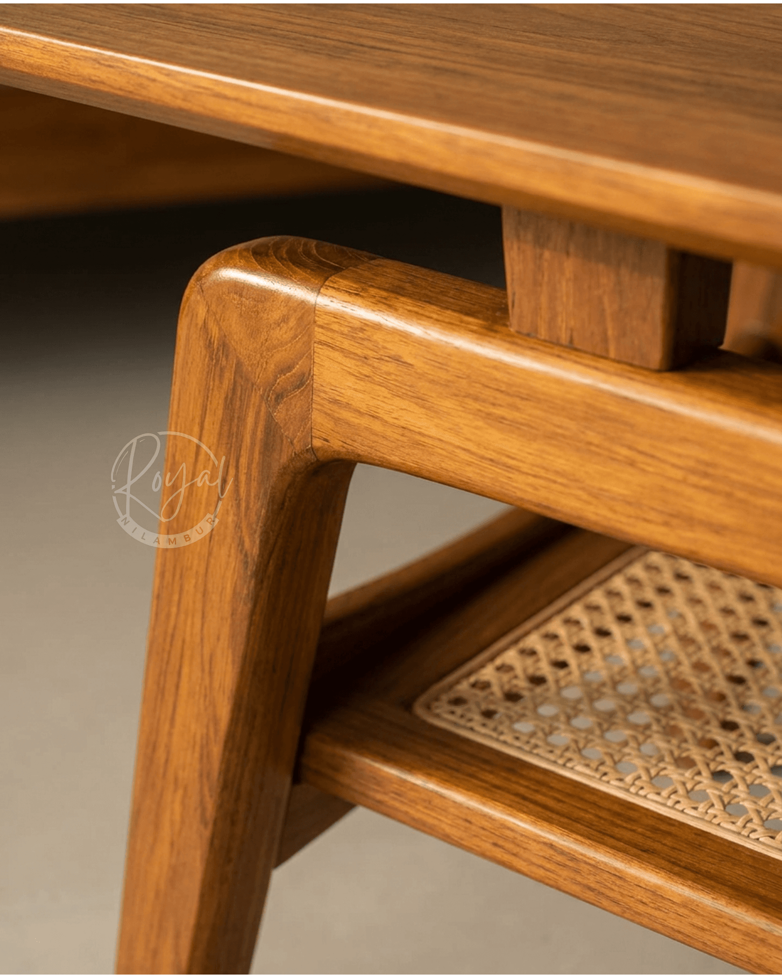 Royal Aroo Nilambur Teak Wood Coffee table
