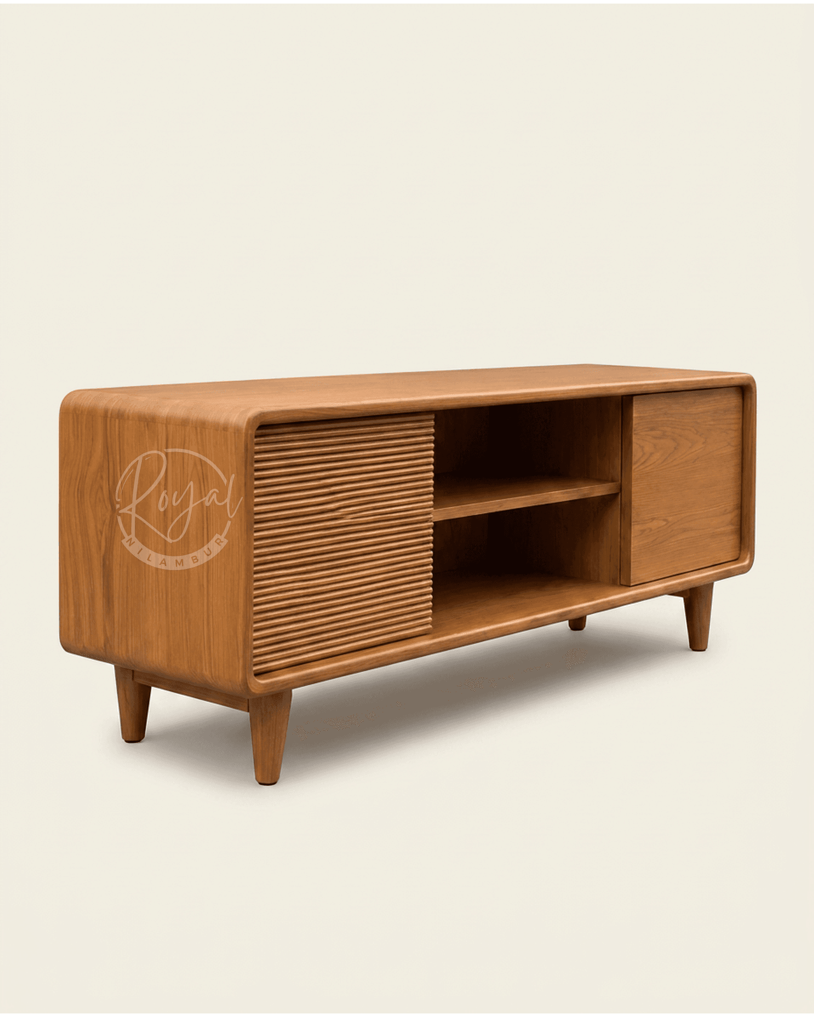 Royal Arona Nilambur Teak Wood Console Table