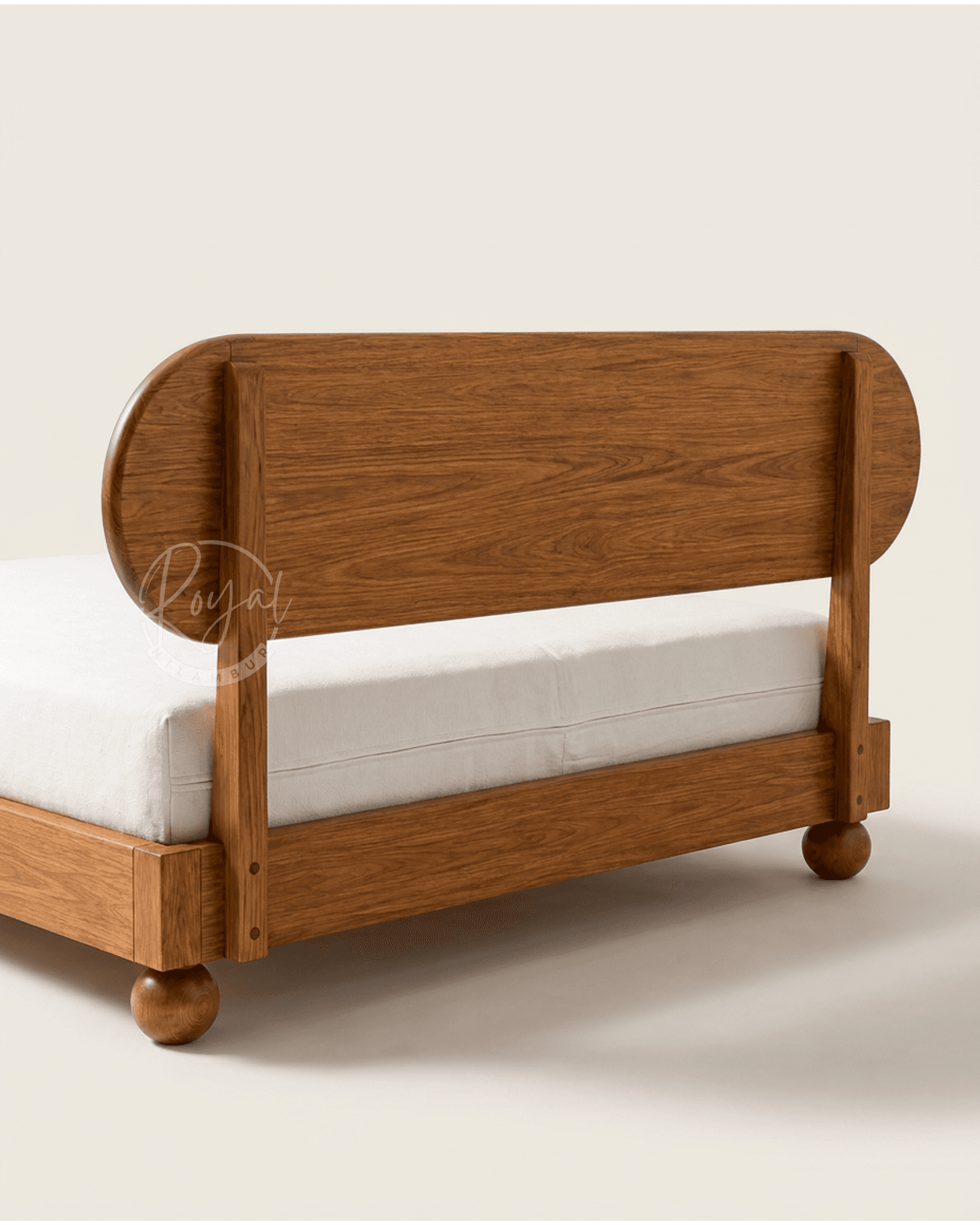 Royal Karyza Nilambur Teak Wood Cot