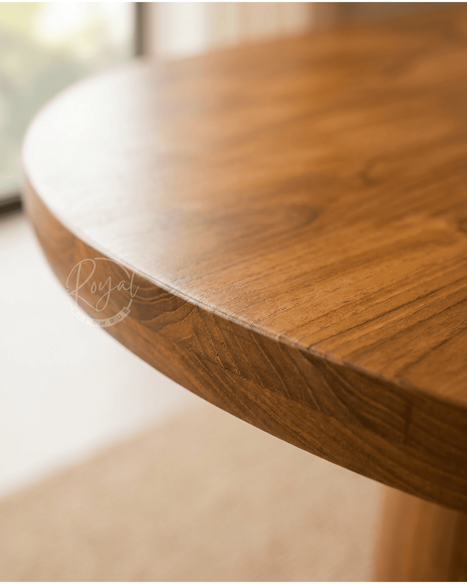 Royal Elara Nilambur Teak Wood Dining Set