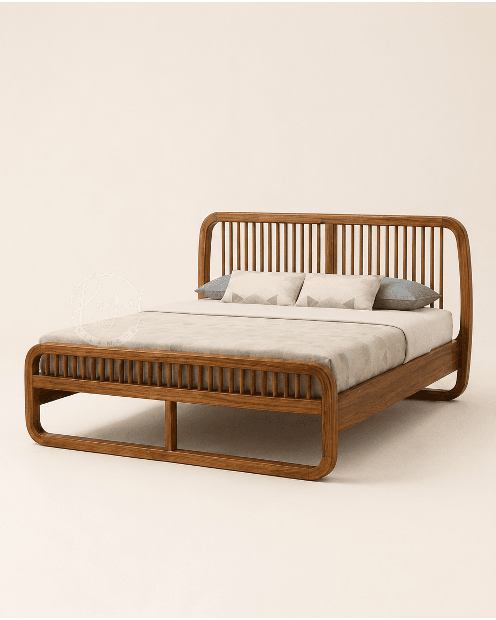 Royal Savyra Nilambur Teak Wood Cot