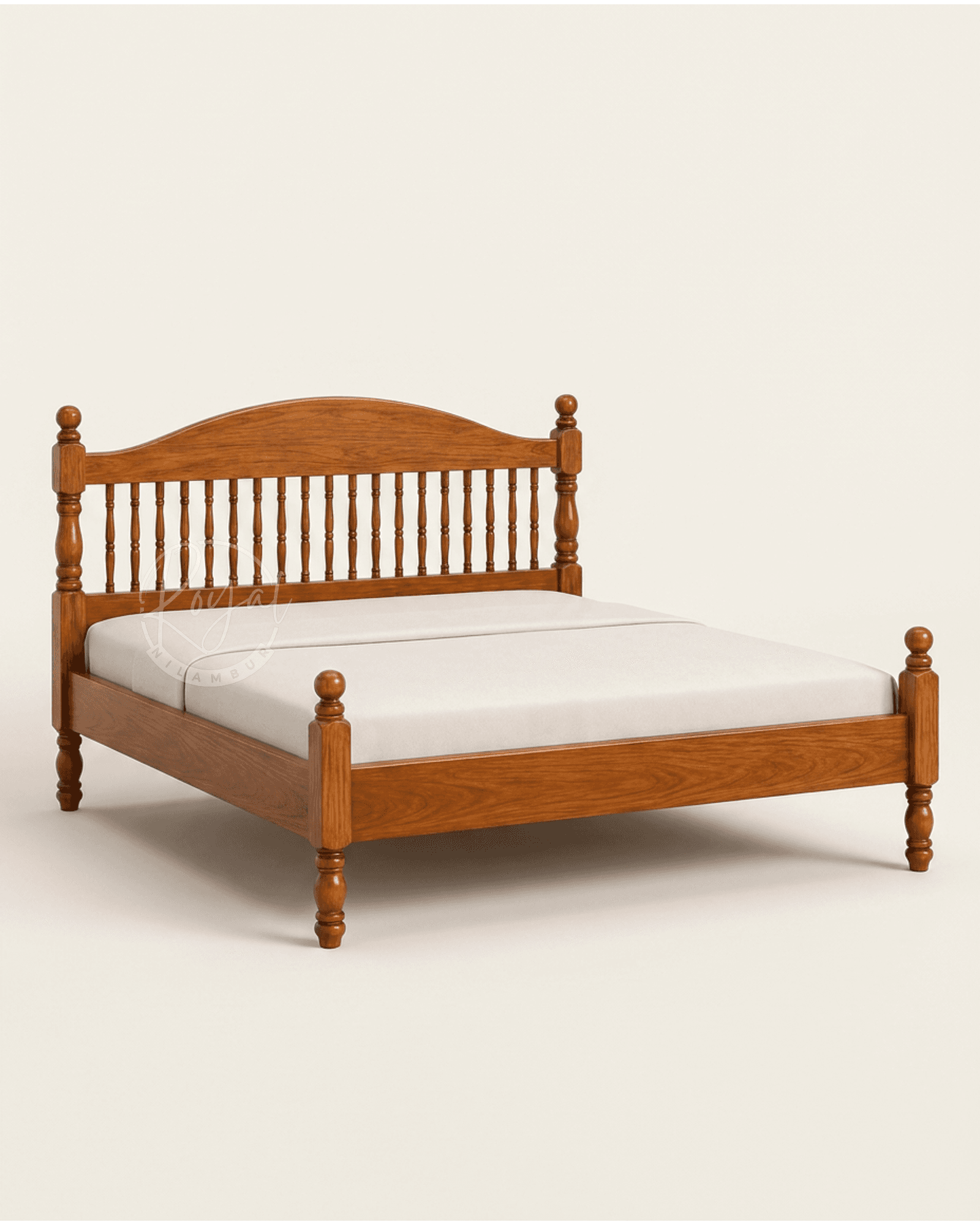 Royal Nylvar Nilambur Teak Wood Cot