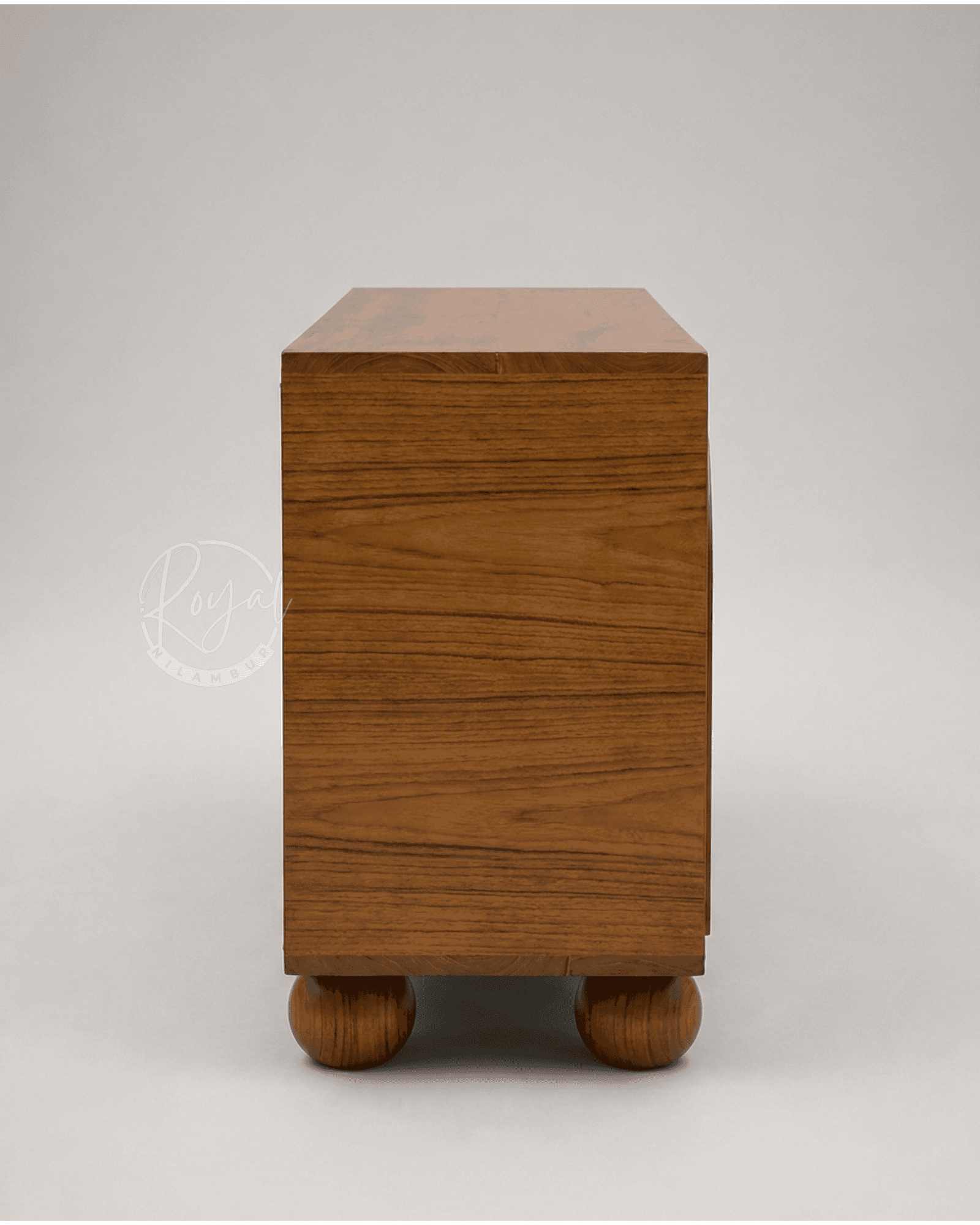 Royal Virana Nilambur Teak Wood Console Table