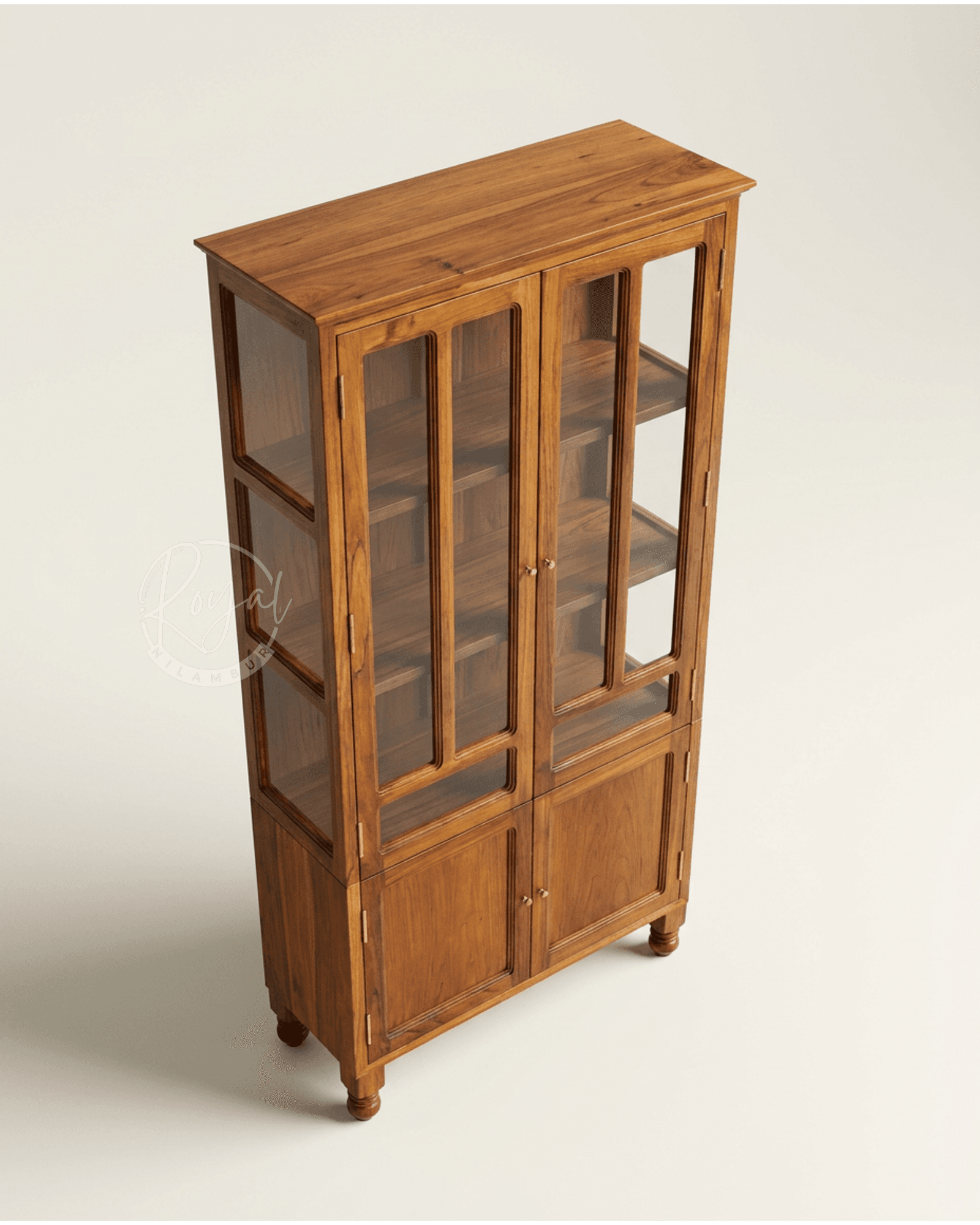 Royal Veero Nilambur Teak Wood Cabinet