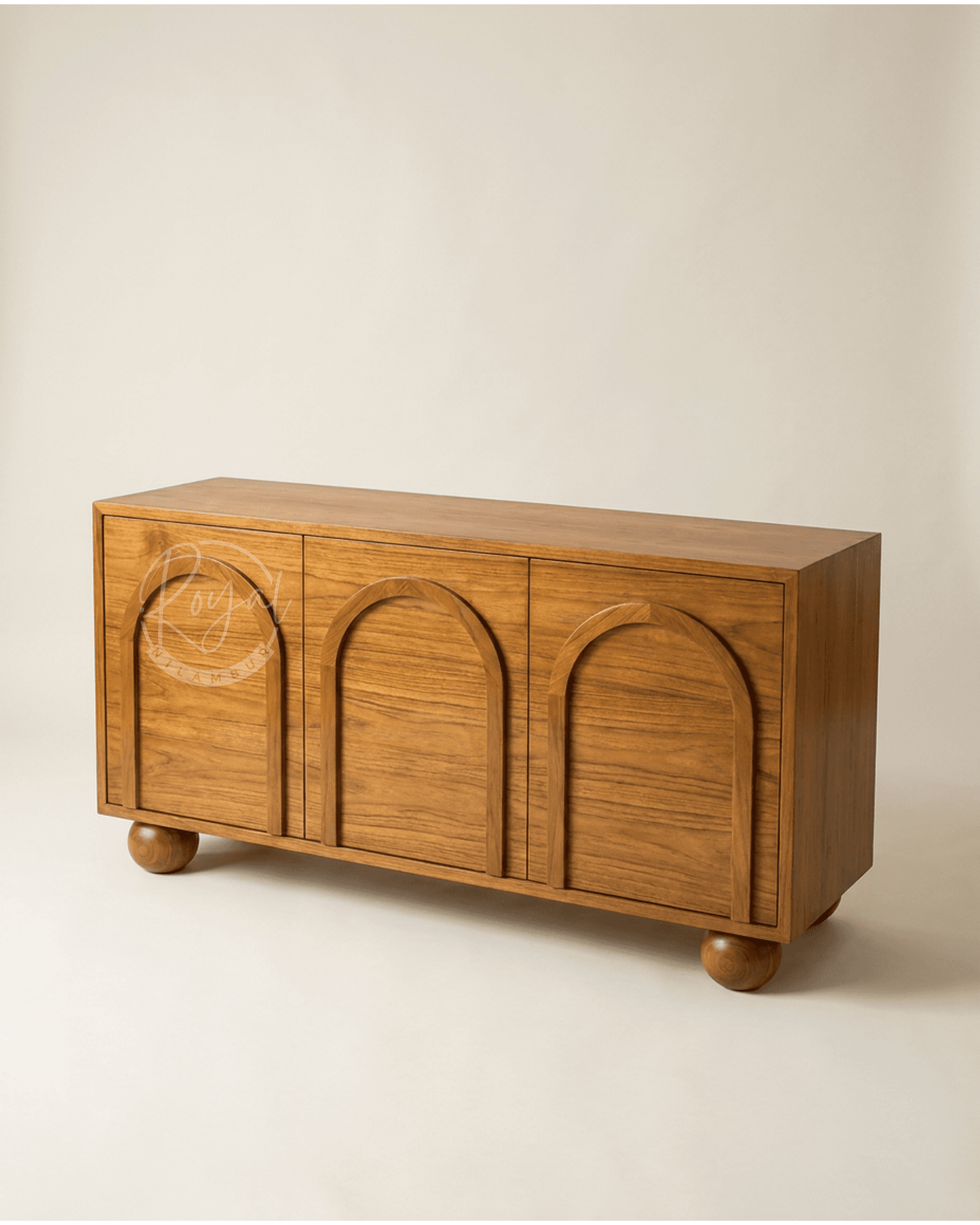 Royal Virana Nilambur Teak Wood Console Table