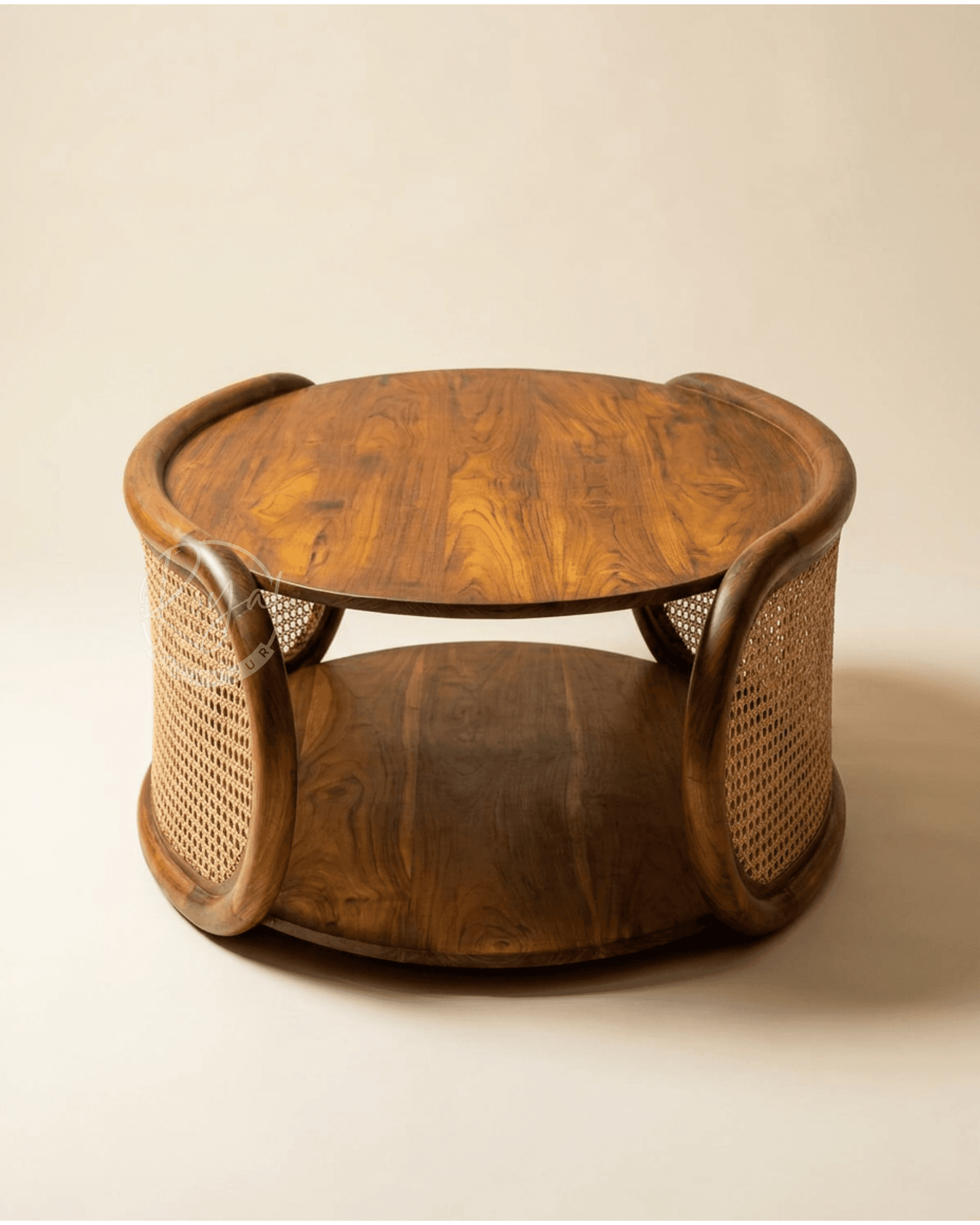 Royal Anvya Nilambur Teak Wood Coffee Table