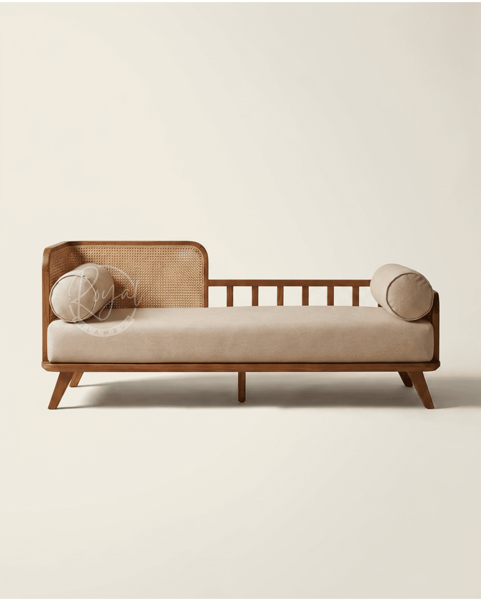 Royal Sythra Nilambur Teak Wood Divan Bed