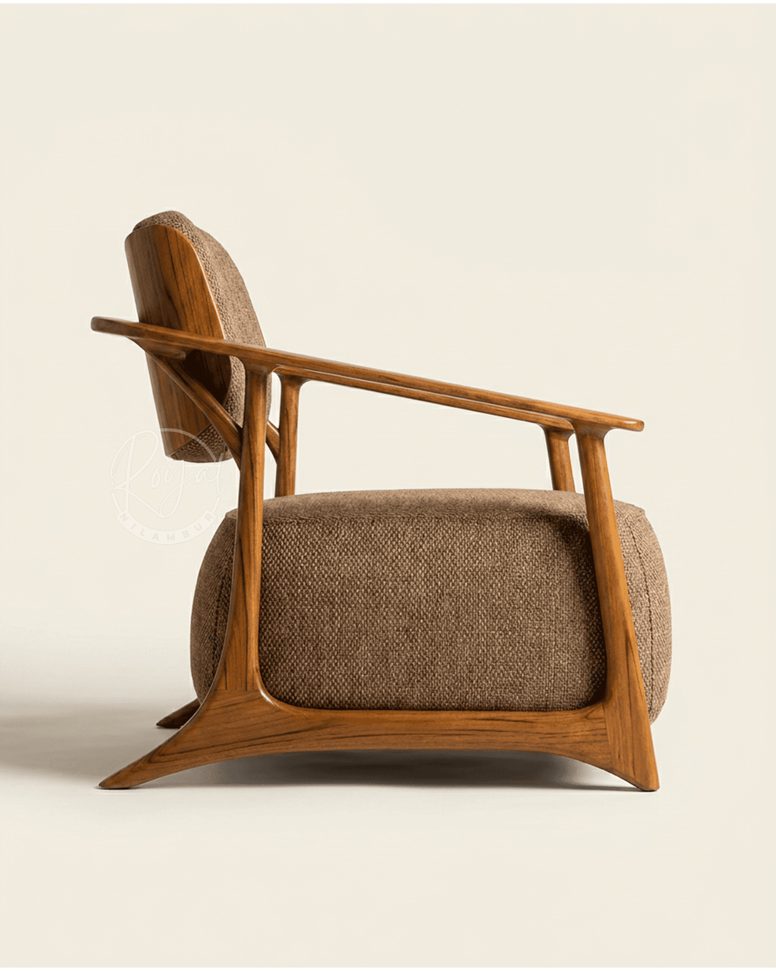 Royal Elvaya Nilambur Teak Wood Arm Chair