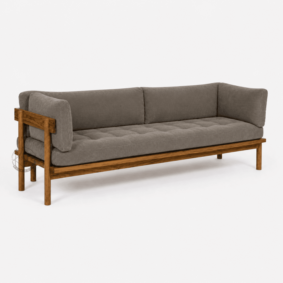 Royal Rytha Nilambur Teak Wood Sofa